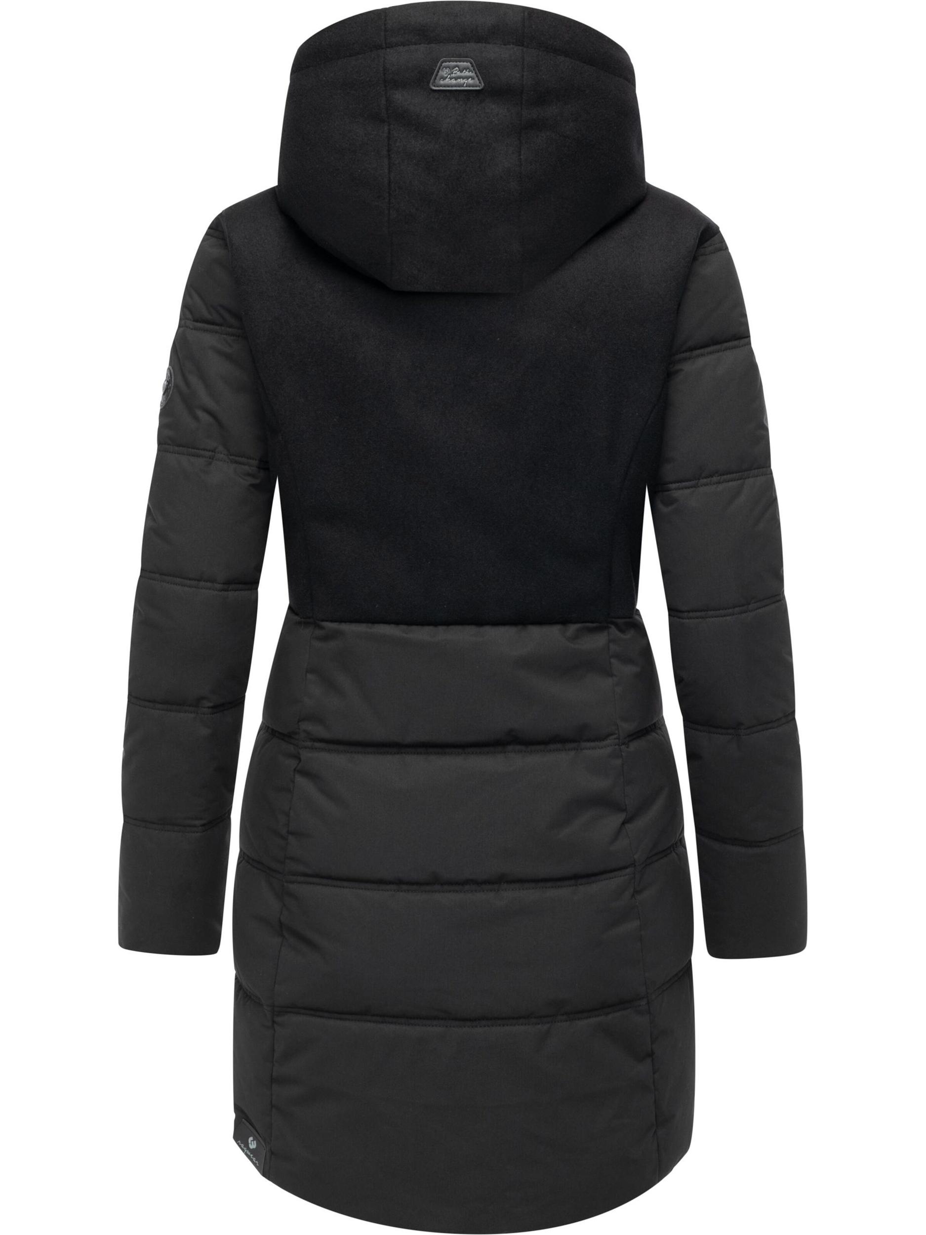 Ragwear Zimski plašč 'Ashani' črna