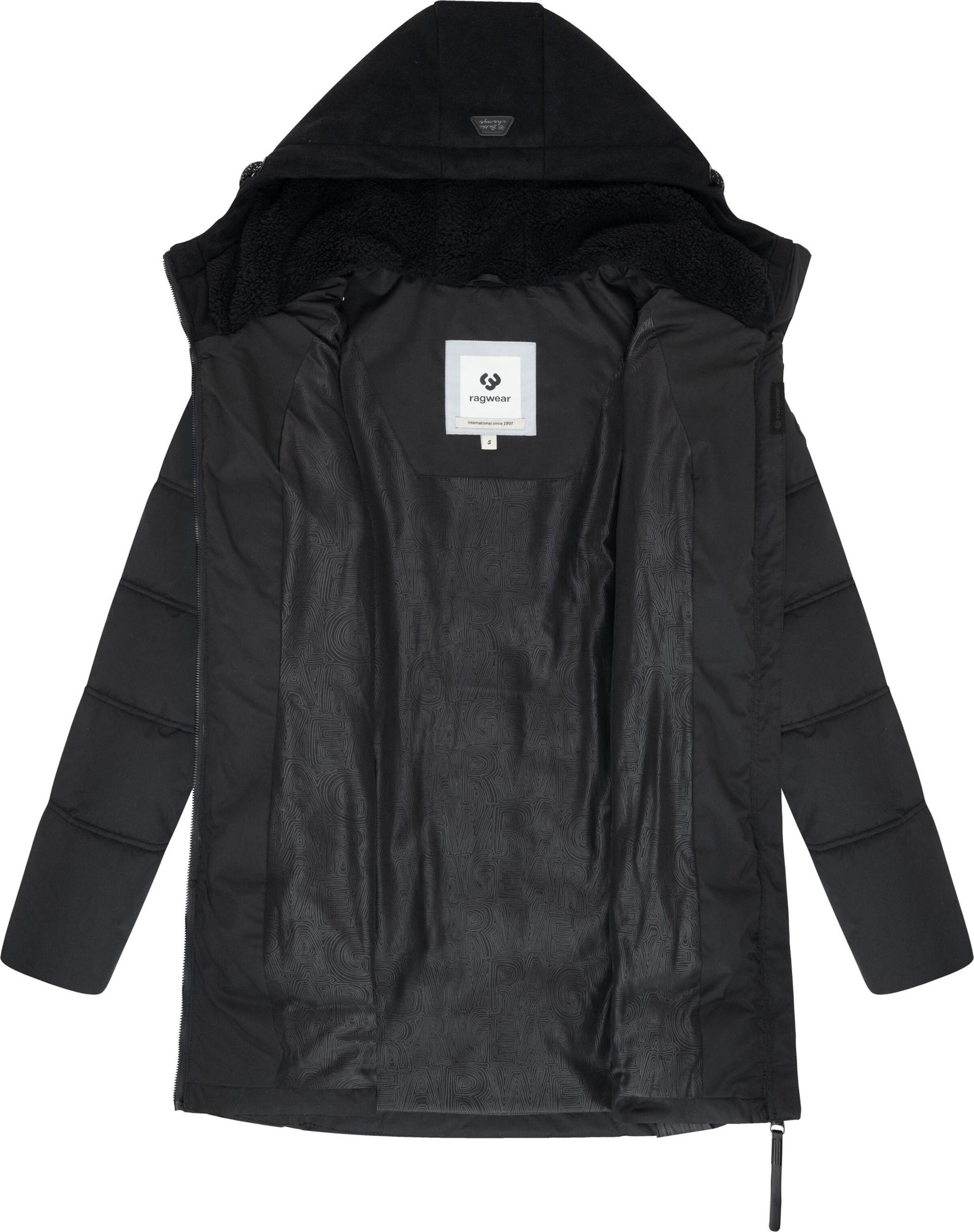 Ragwear Zimski plašč 'Ashani' črna