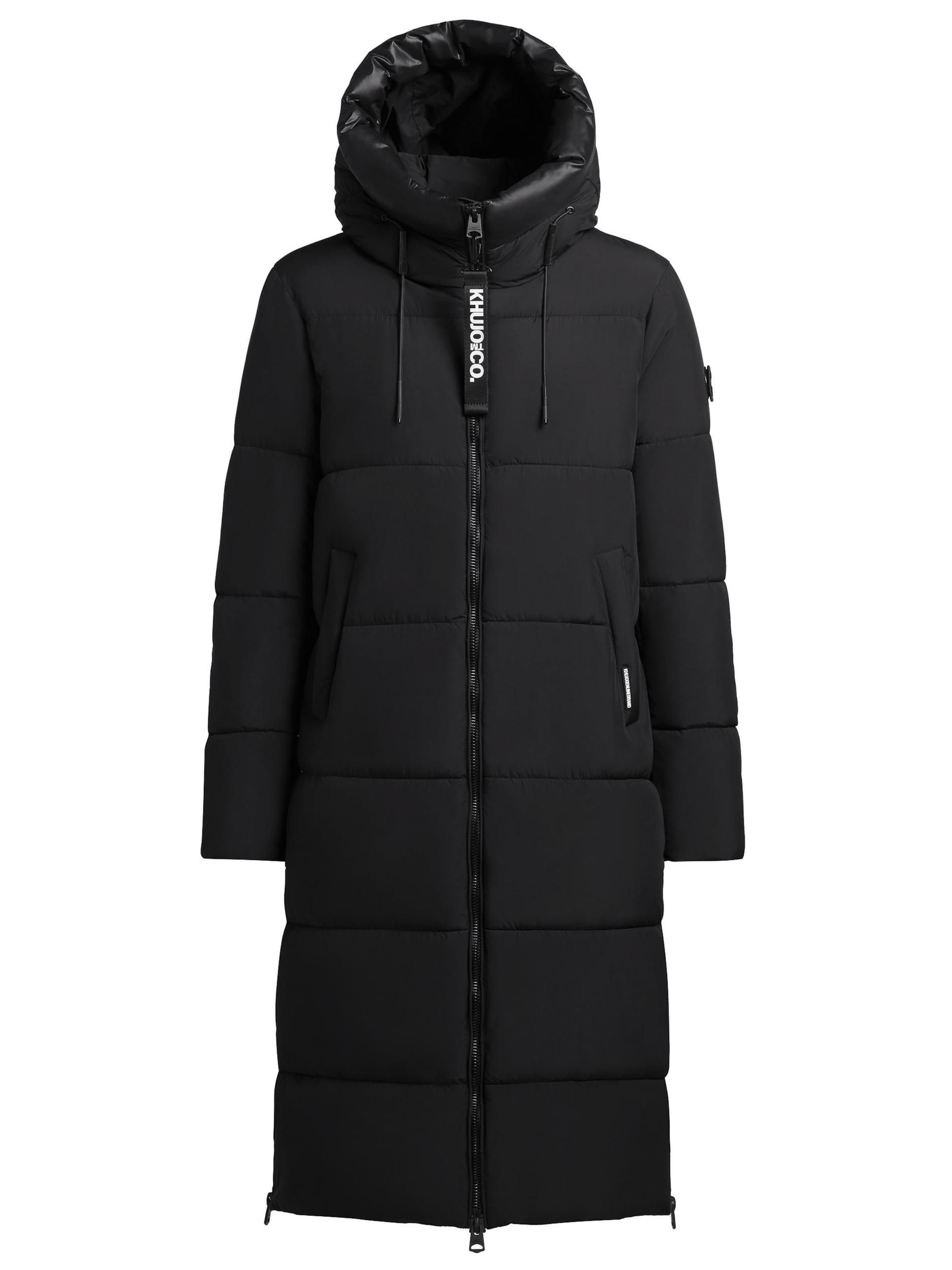 khujo Zimski plašč 'Nalu' črna