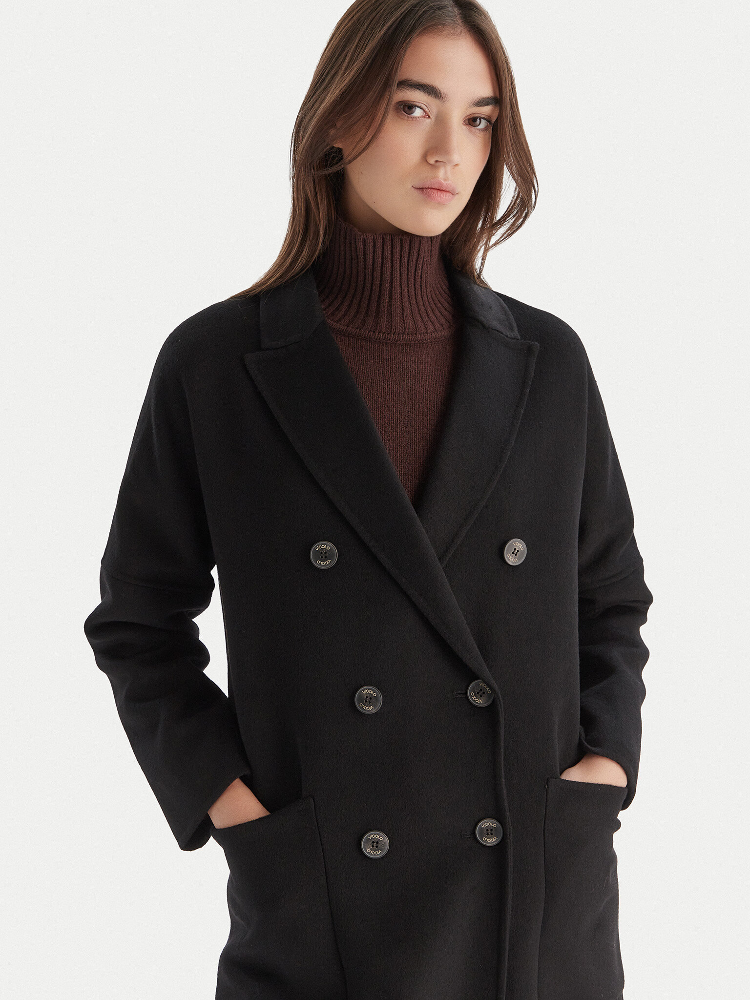 Volneni plašč ViCOLO