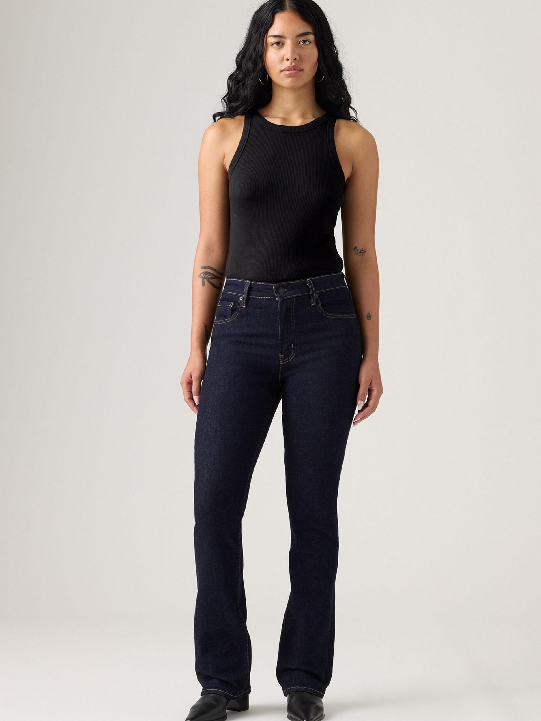 LEVI'S  Kavbojke '725 Kick Boot' moder denim