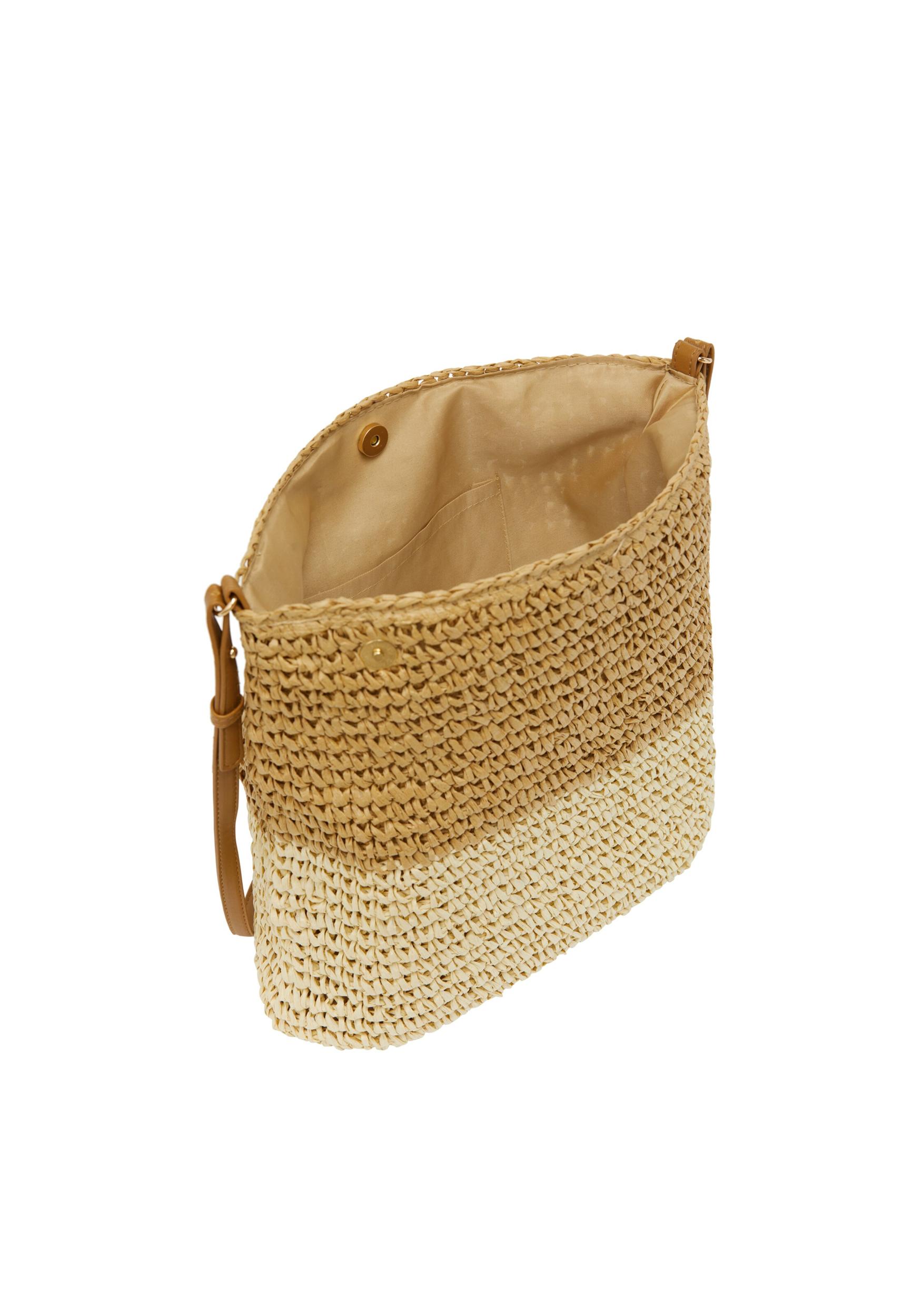 IZIA Torba za čez ramo pueblo / svetlo rjava