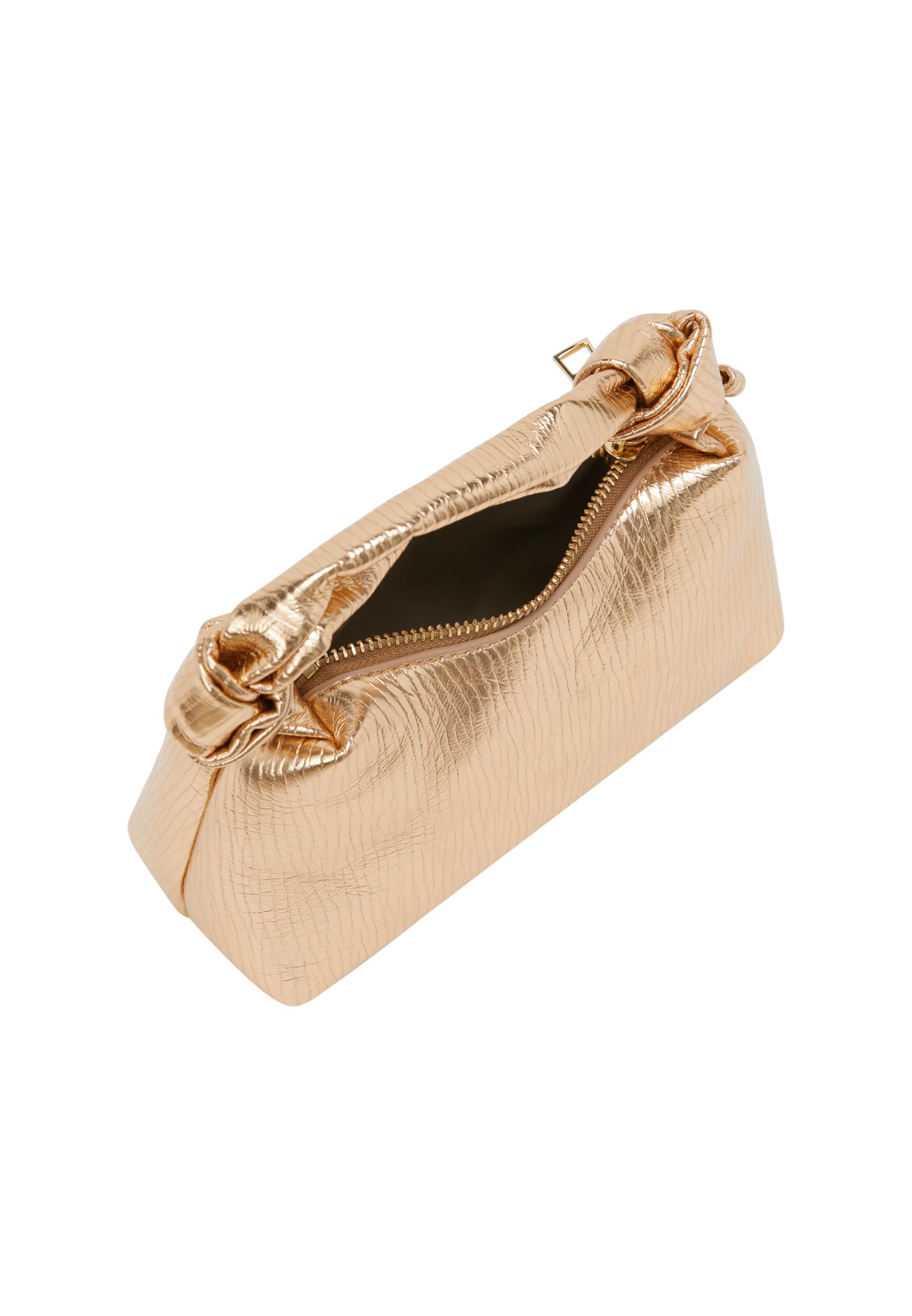 faina Ročna torbica šampanjec