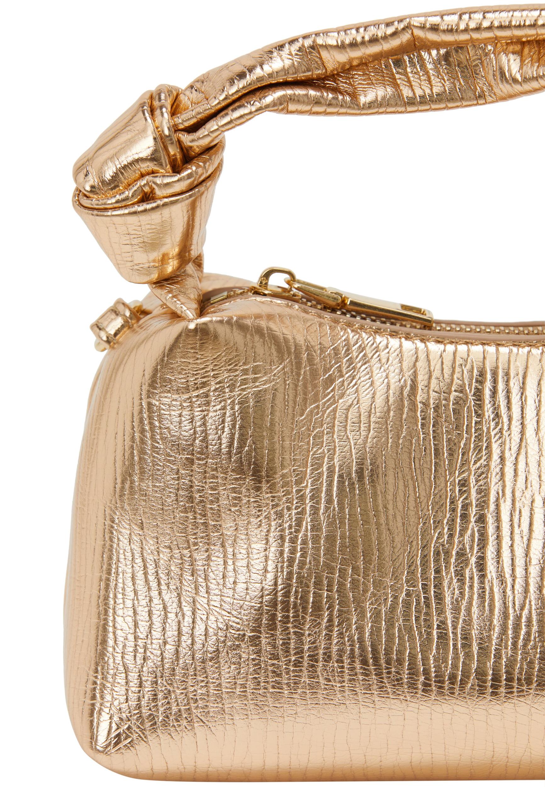 faina Ročna torbica šampanjec