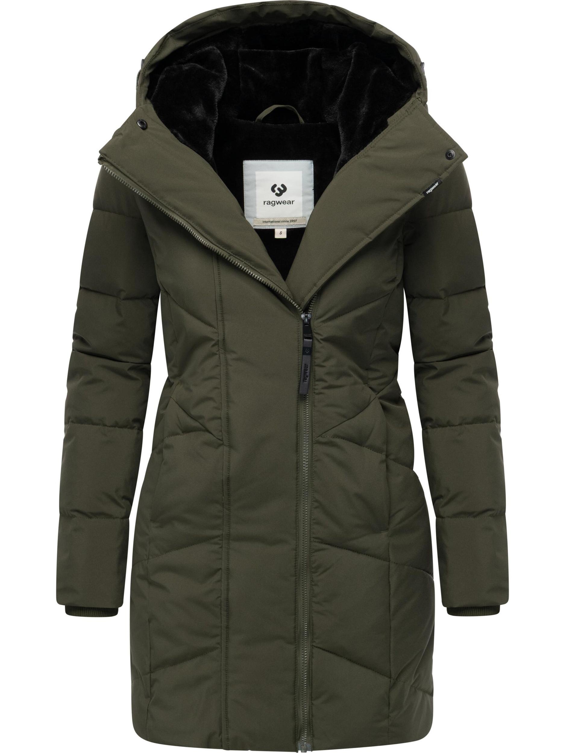 Ragwear Zimski plašč 'Pevilla' temno zelena