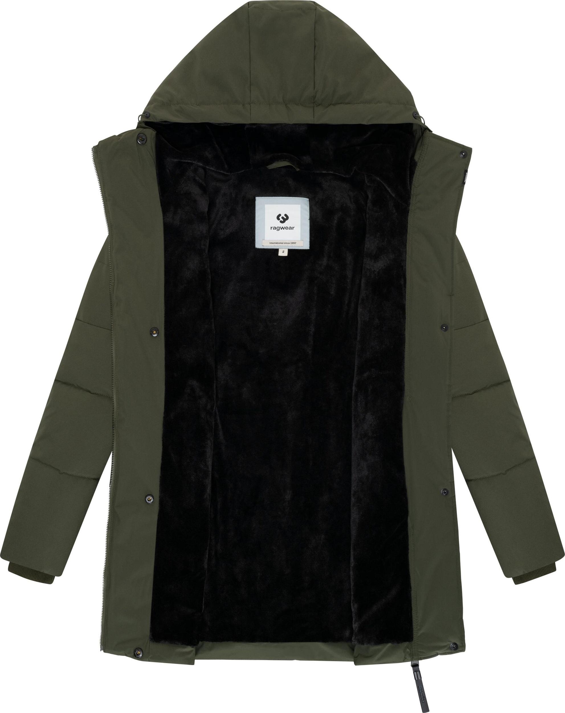 Ragwear Zimski plašč 'Pevilla' temno zelena