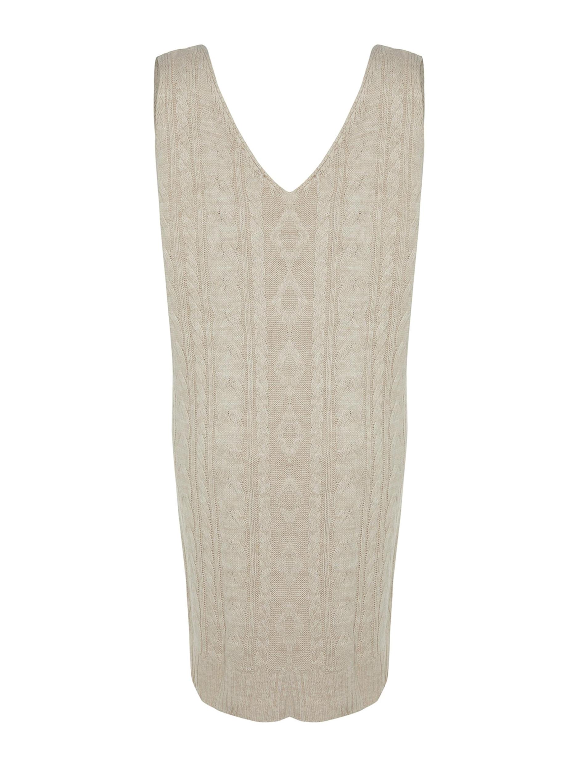 Trendyol Pletena obleka kamen