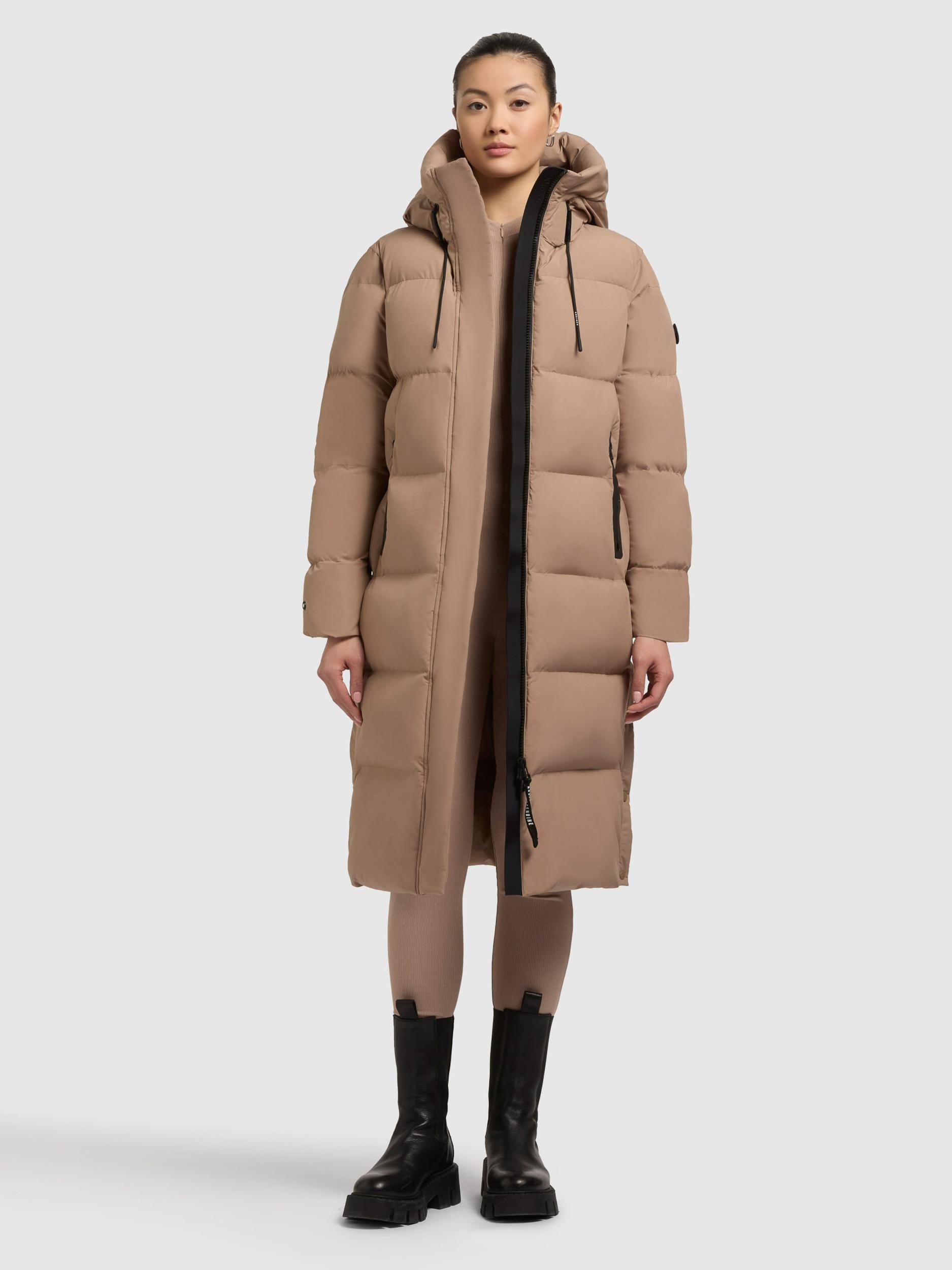 khujo Zimski plašč 'Coulin' mokka