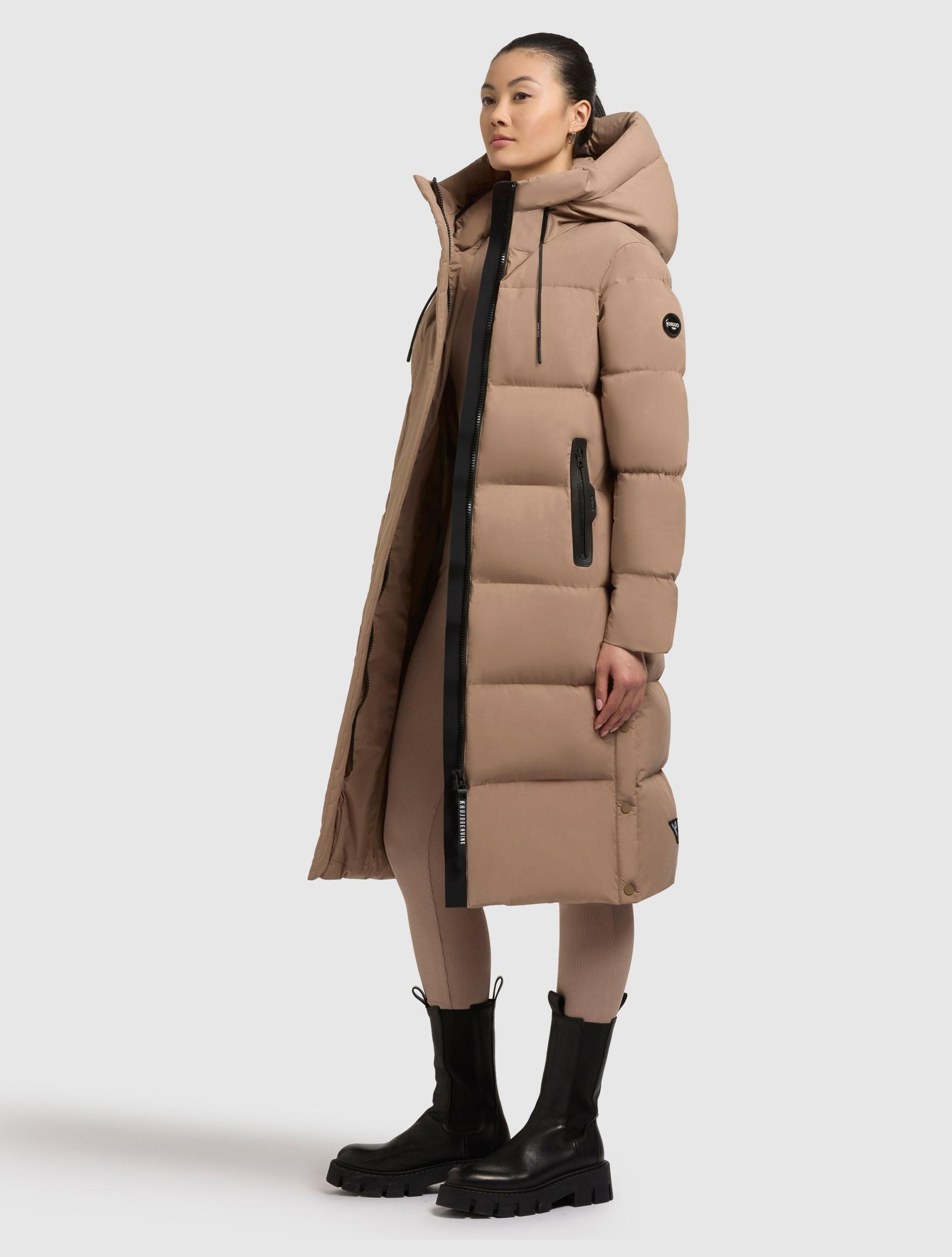 khujo Zimski plašč 'Coulin' mokka