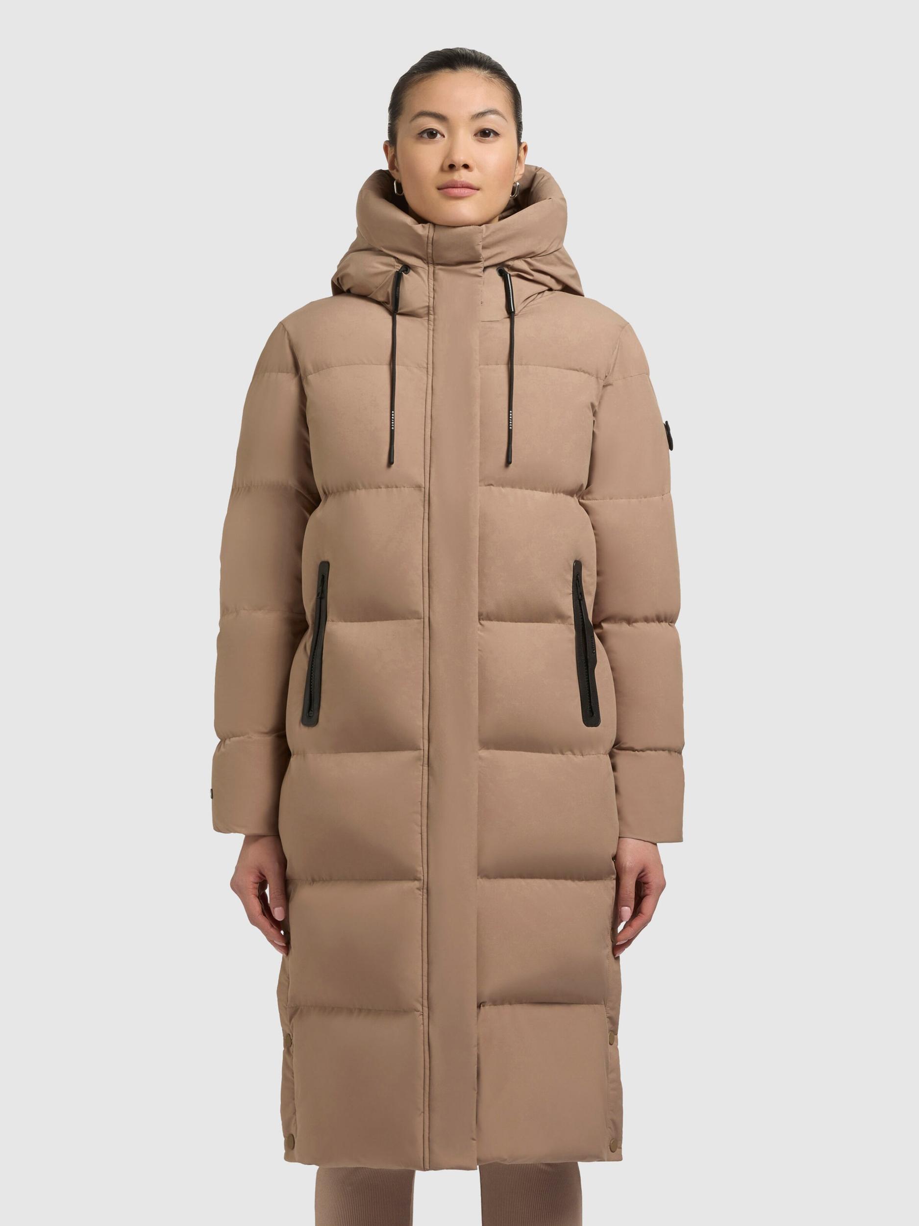 khujo Zimski plašč 'Coulin' mokka