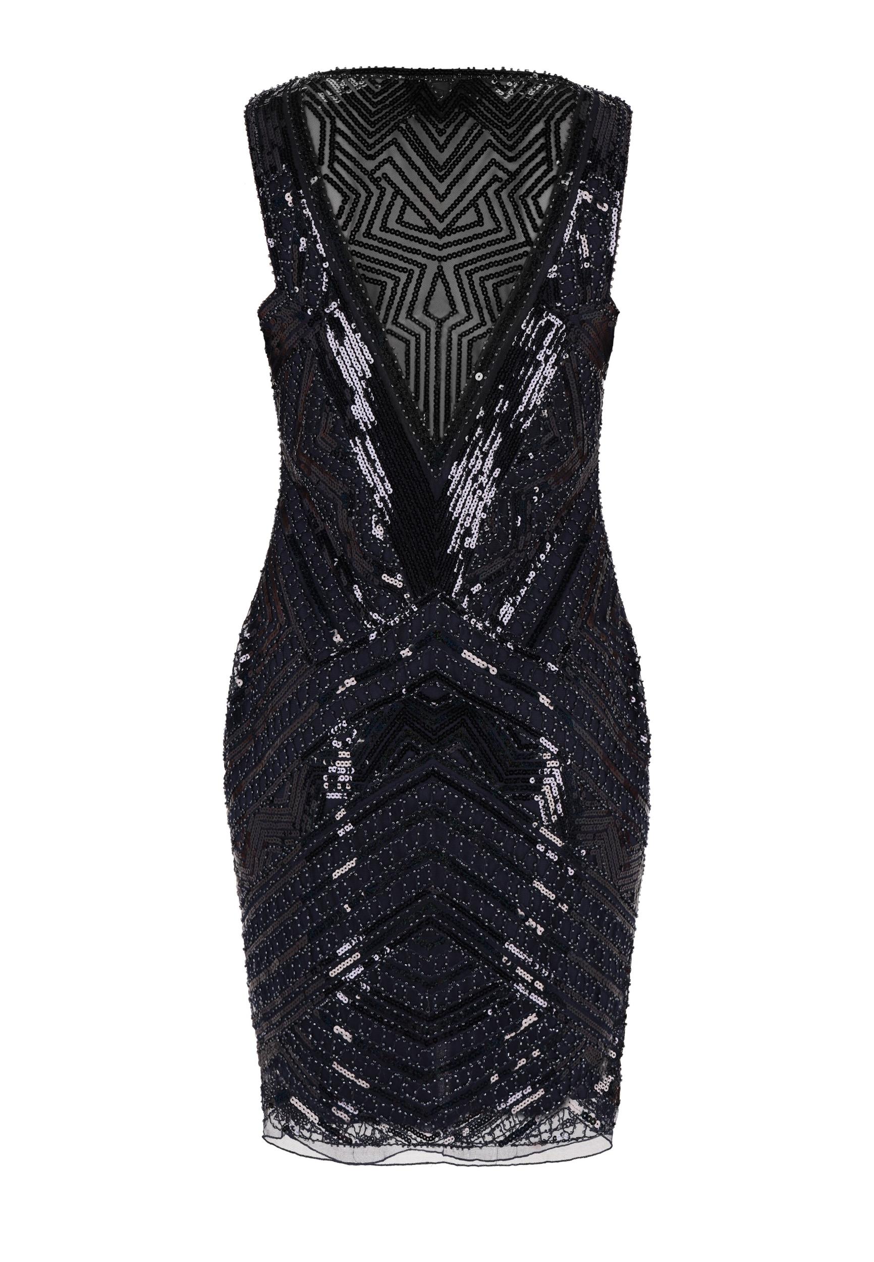 NAEMI Koktejl obleka marine