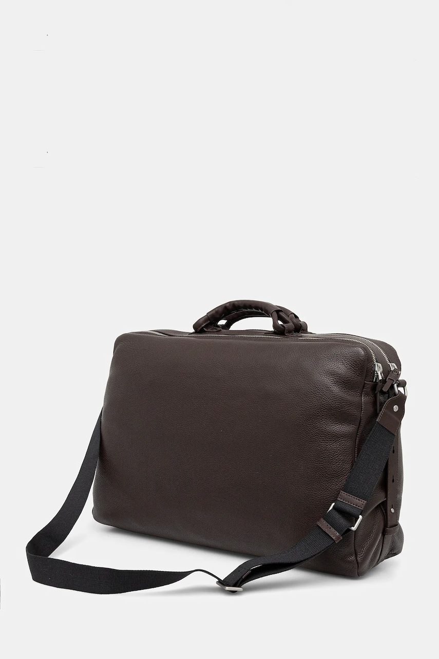 Usnjena torba Tommy Hilfiger 52 x 34 x 18 cm
