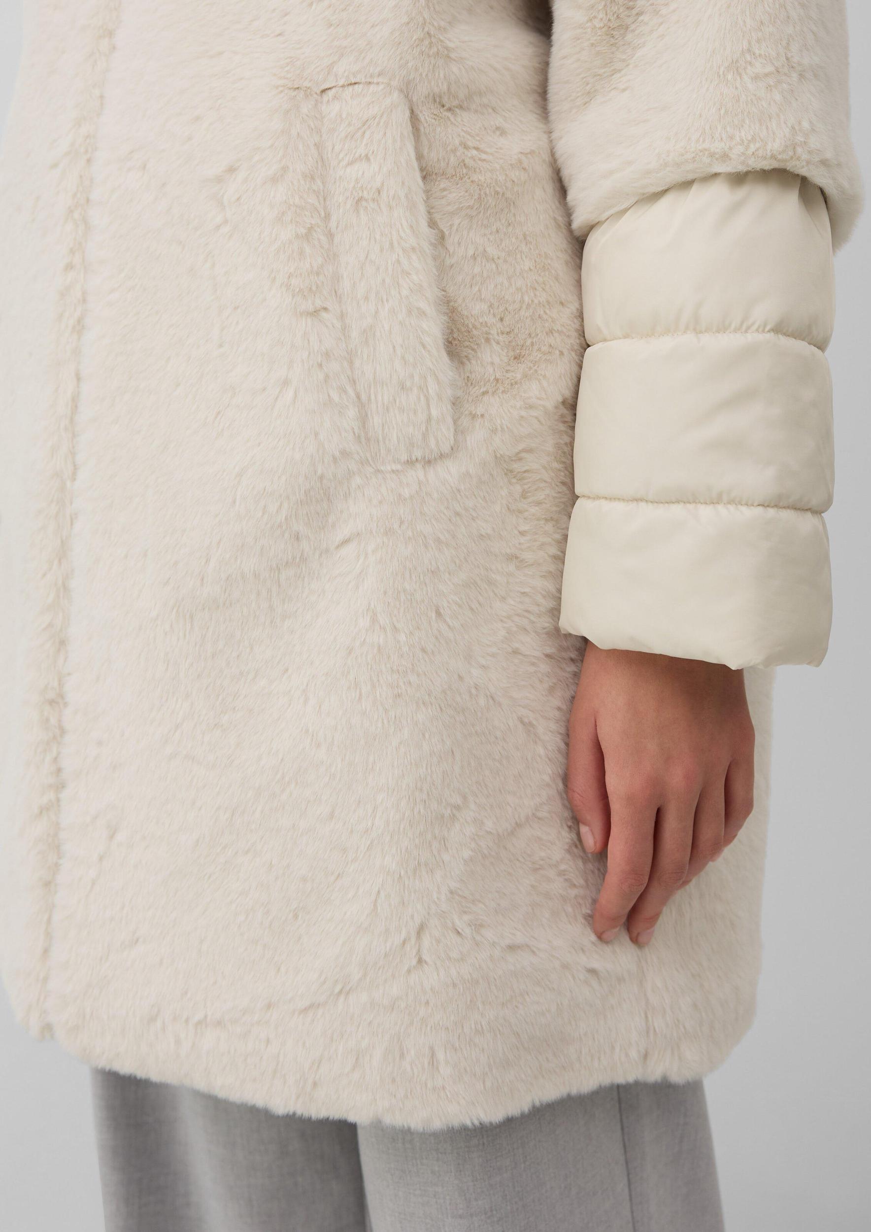 s.Oliver BLACK LABEL Zimski plašč kremna