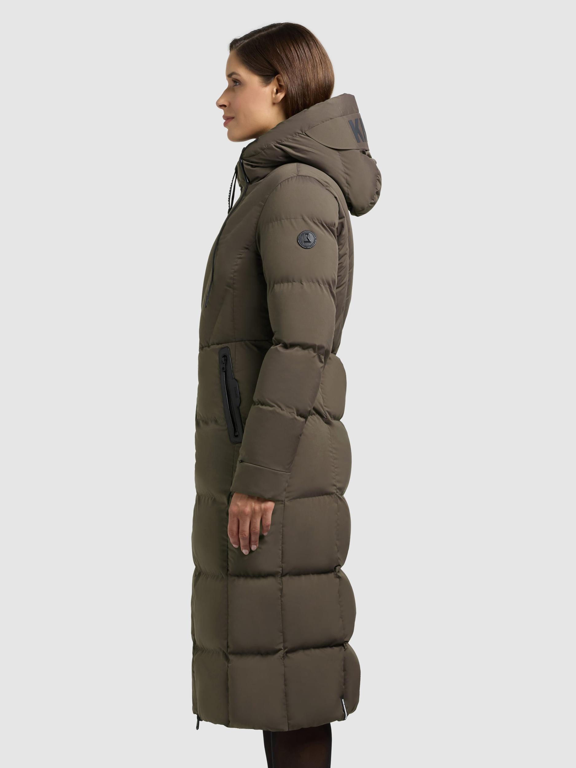 khujo Zimski plašč 'Soria' oliva