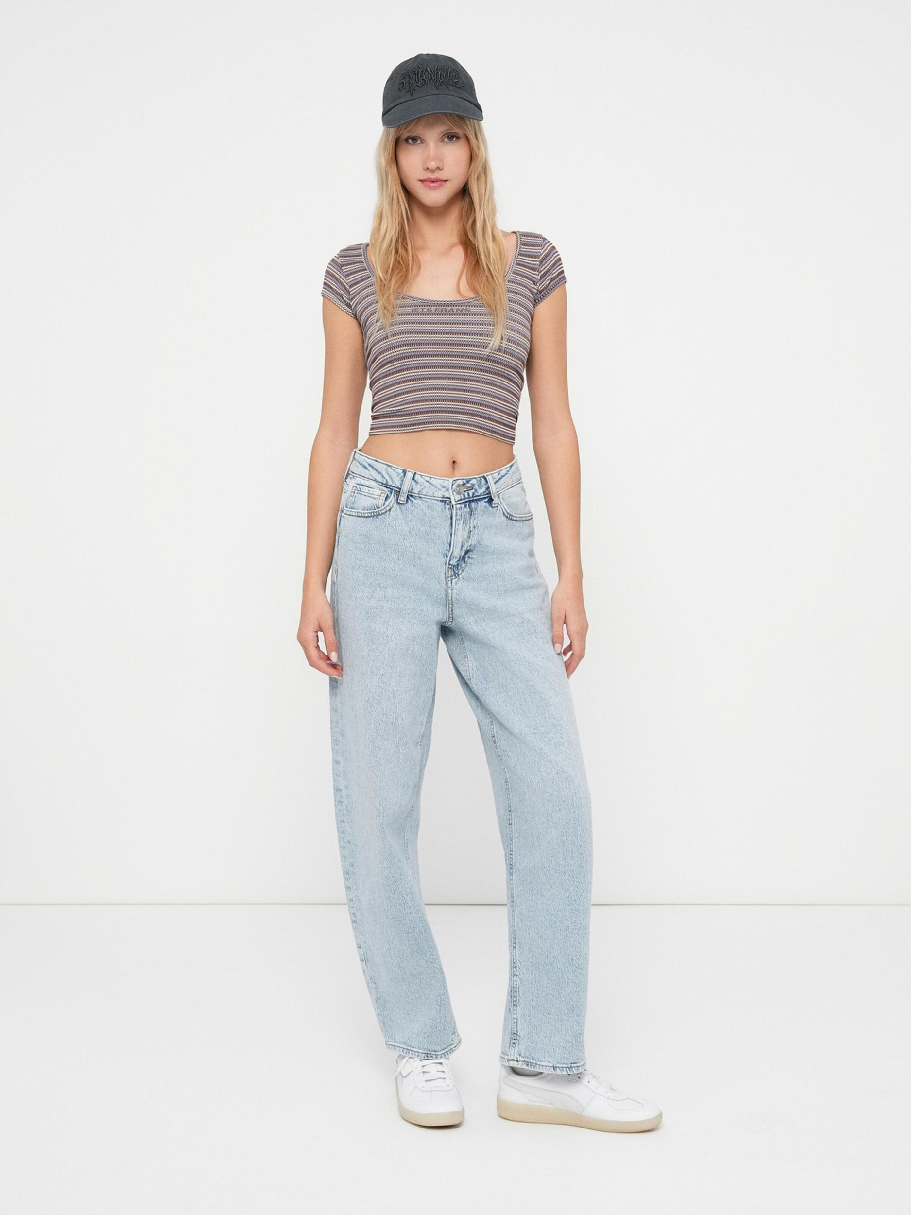 PIECES Kavbojke 'PCGrace' moder denim