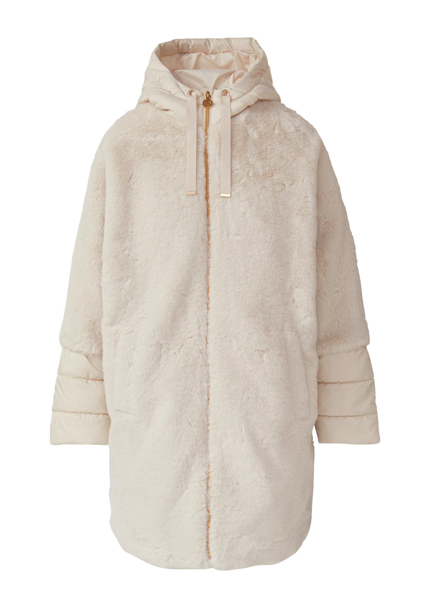 s.Oliver BLACK LABEL Zimski plašč kremna