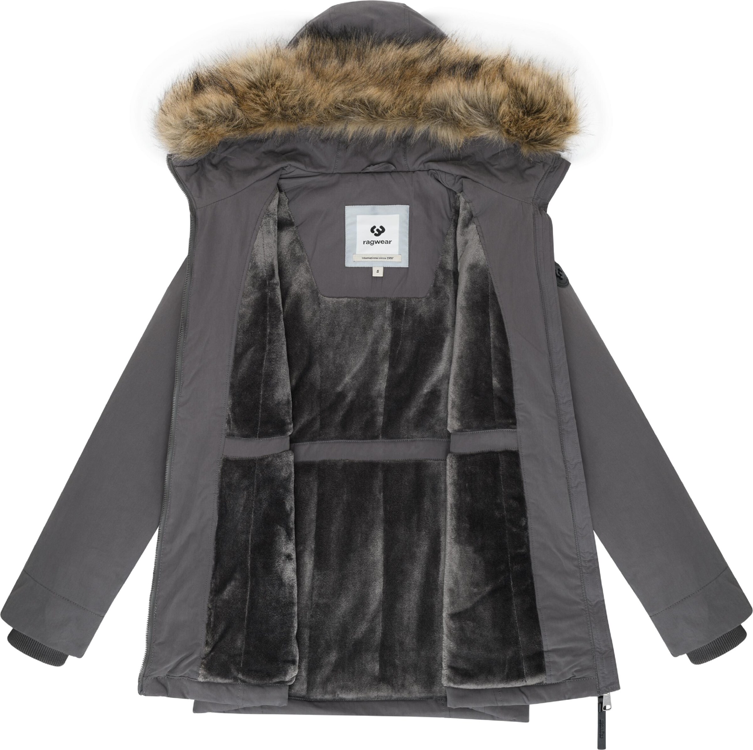 Ragwear Zimski plašč 'Monadetta Youmodo' siva