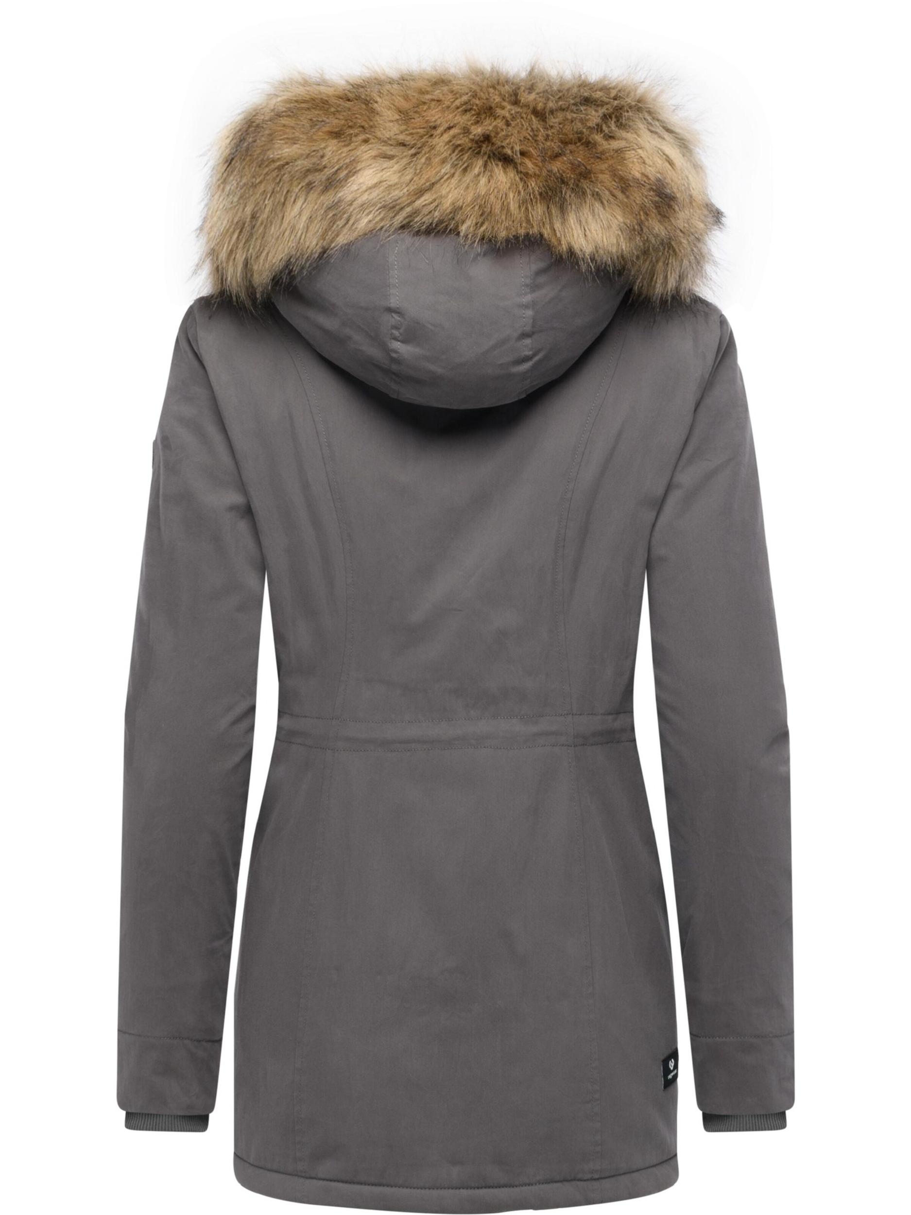 Ragwear Zimski plašč 'Monadetta Youmodo' siva