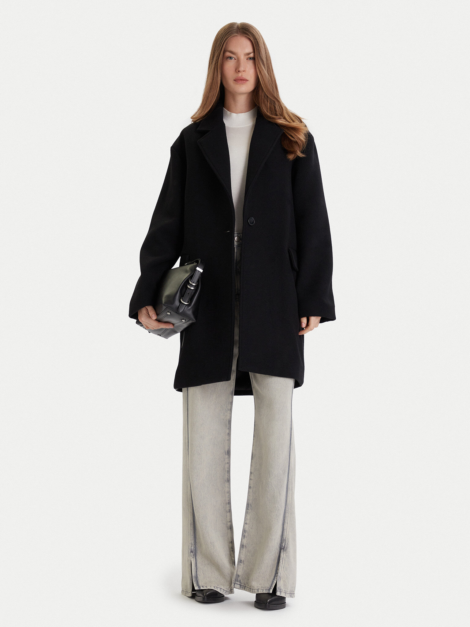 Volneni plašč BOSS