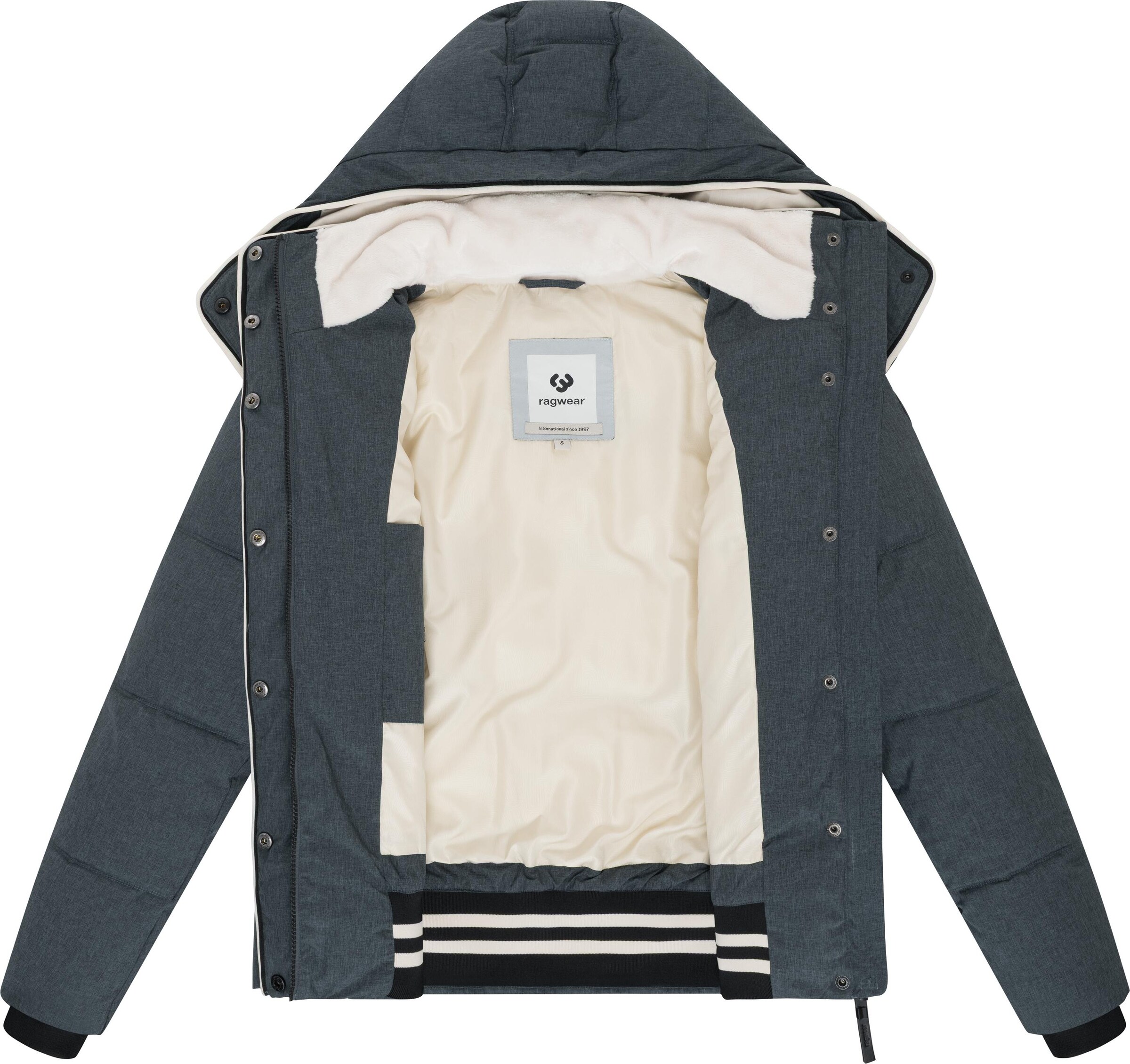 Ragwear Zimska jakna 'Gleama' temno siva