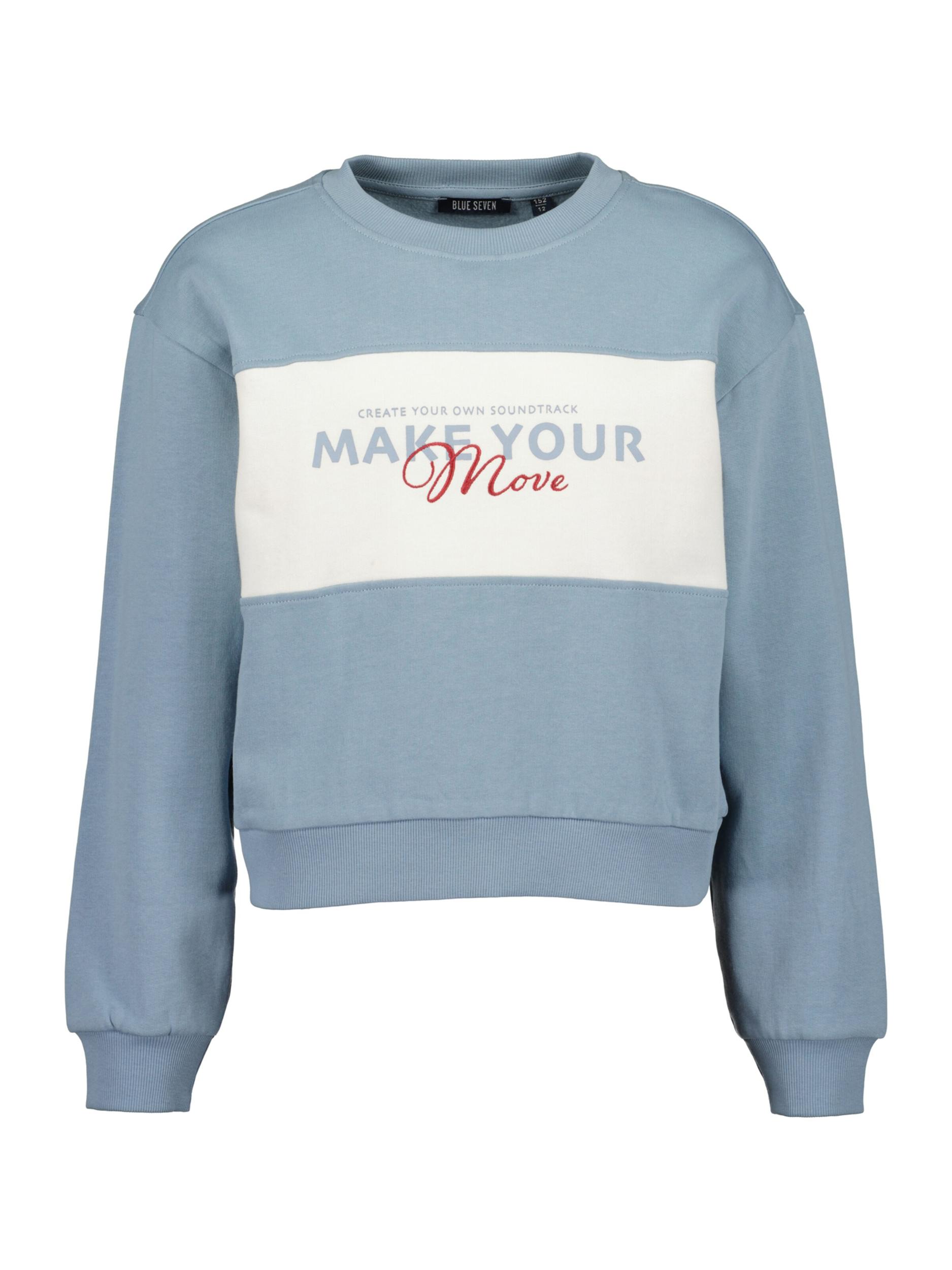 BLUE SEVEN Majica opal / rdeča / bela