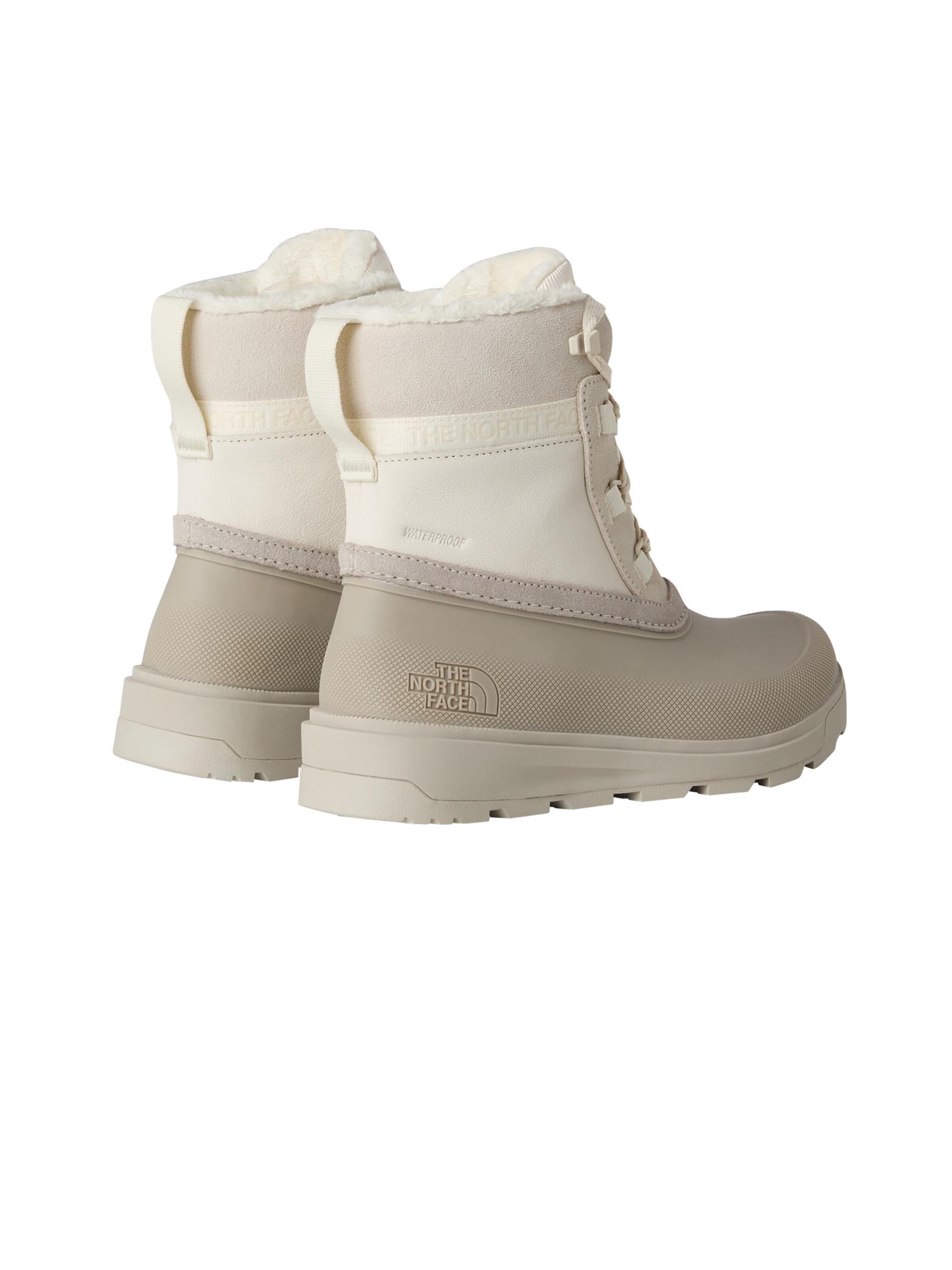 THE NORTH FACE Gležnarji z vezalkami 'Shellista' bež / volneno bela