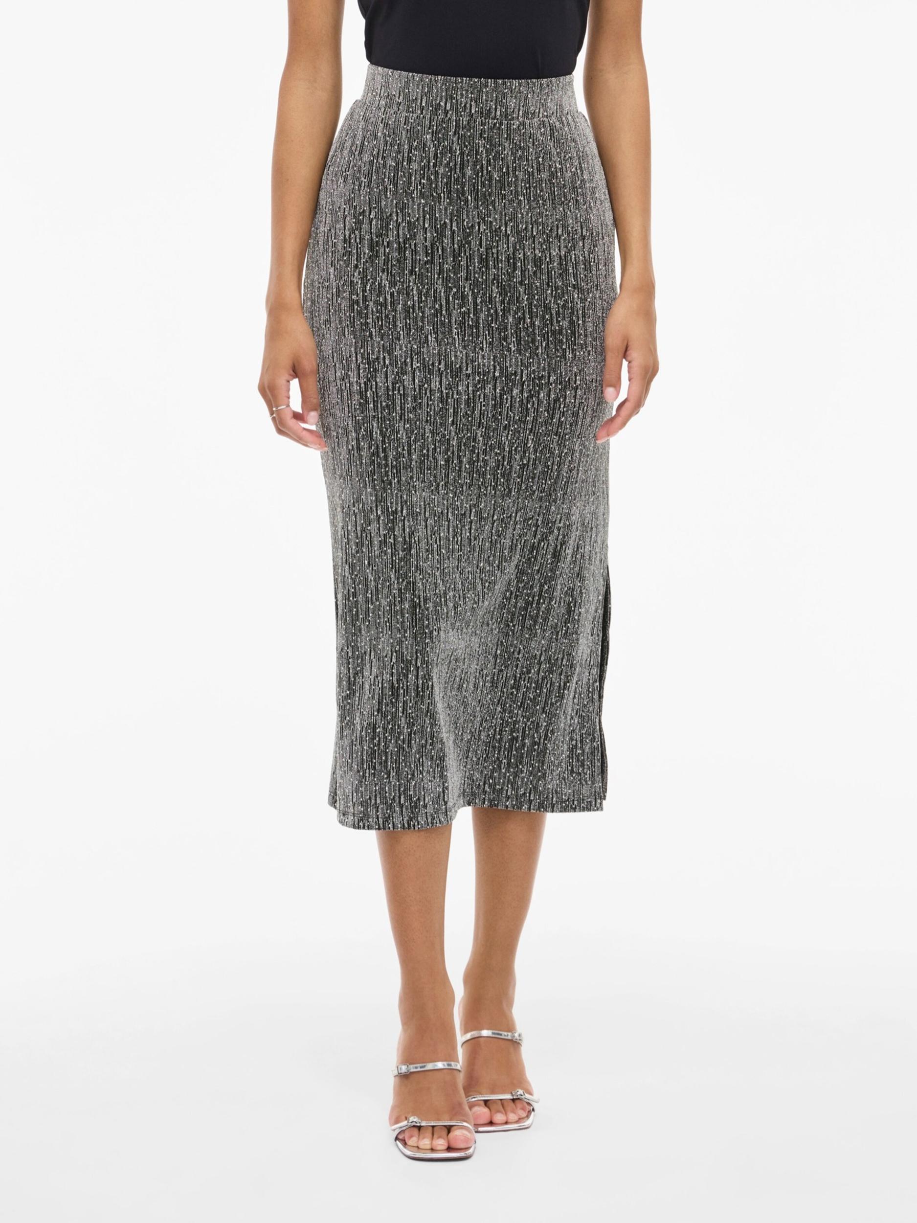 VILA Krilo 'VISILNA' črna / srebrna