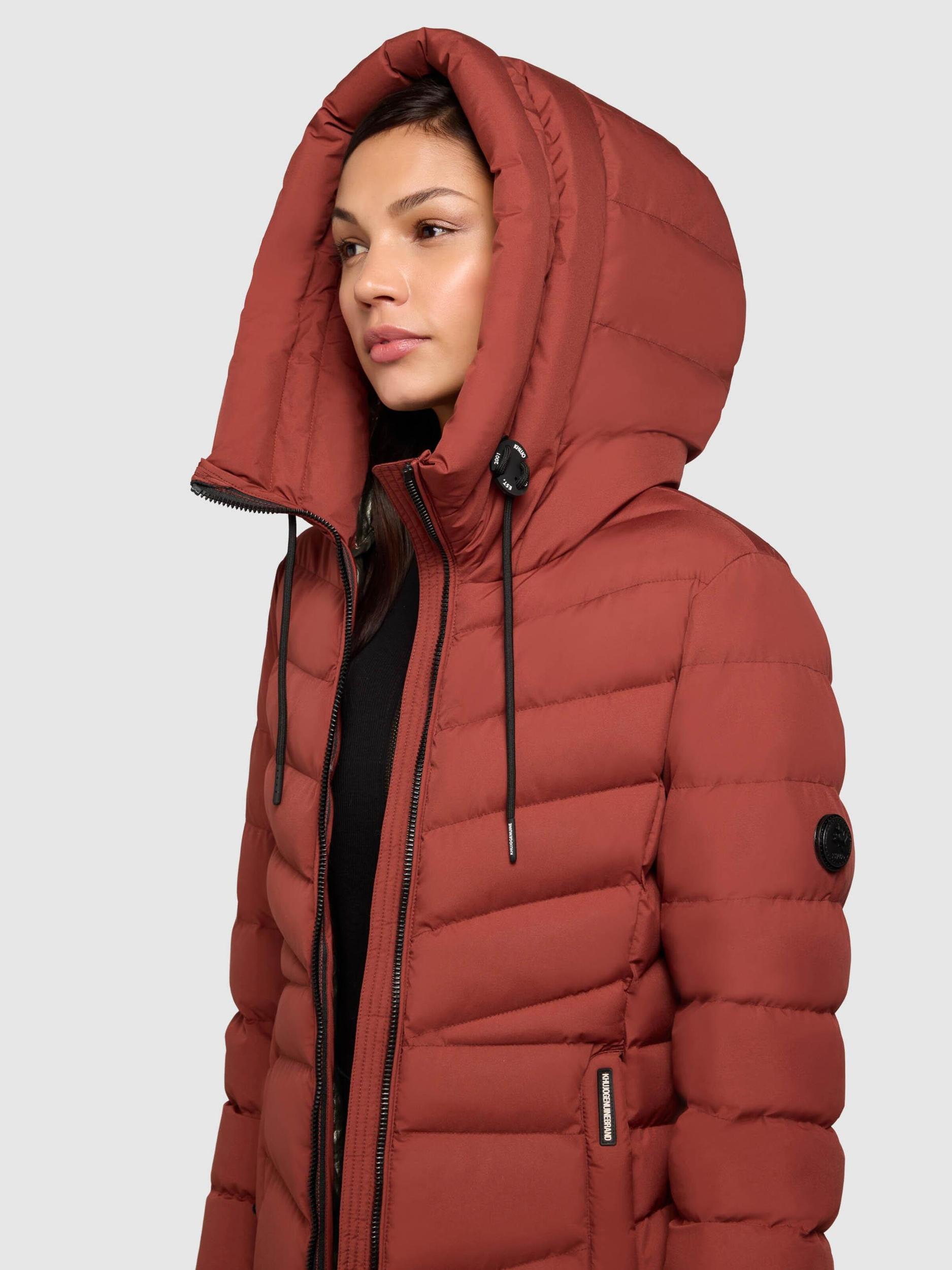 khujo Zimski plašč 'Ingram4-YM' temno rdeča