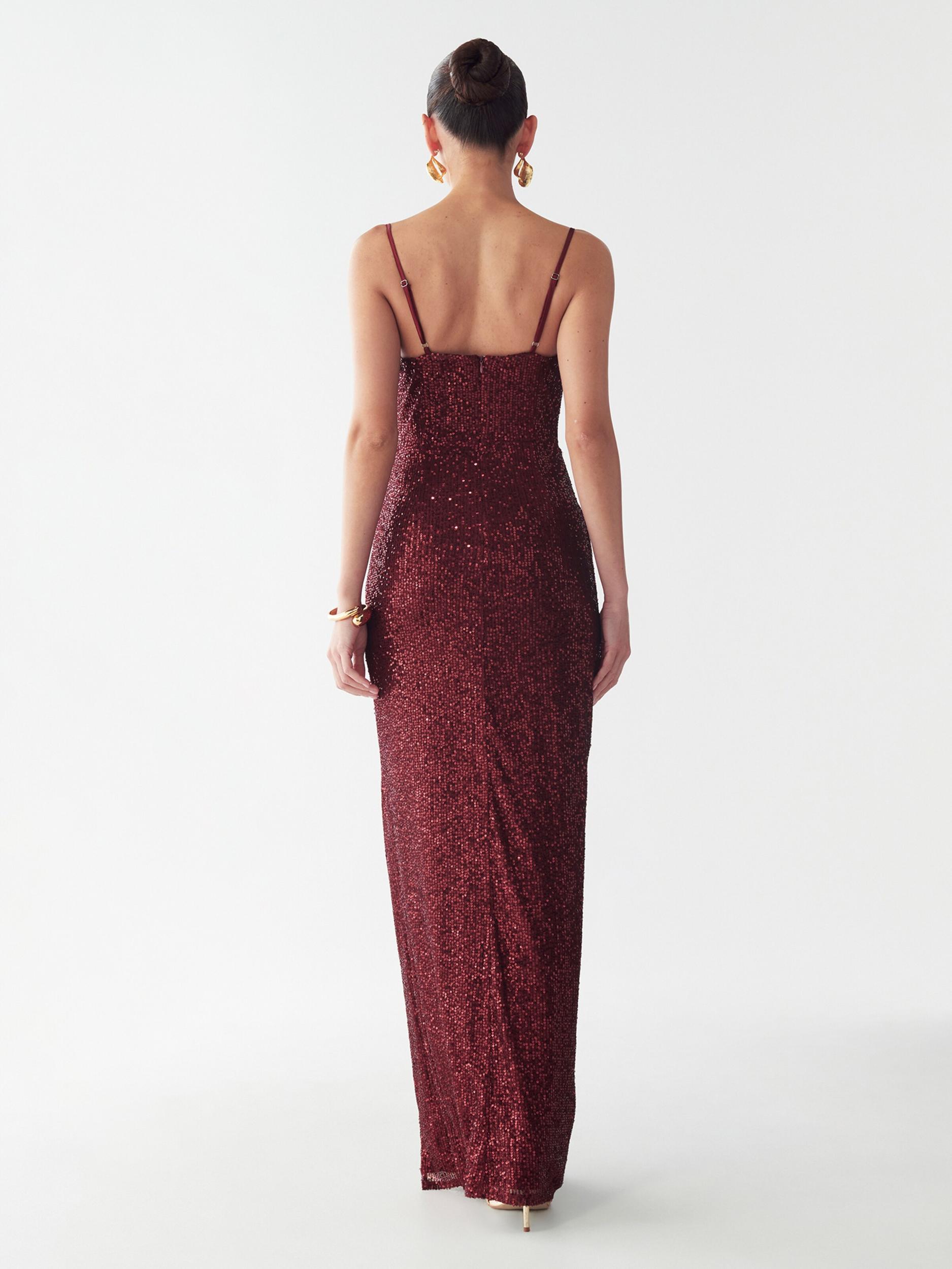 BWLDR Obleka 'Indy' rdeča