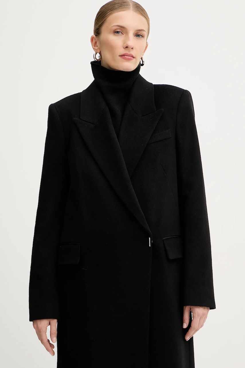 Plašč iz kašmirja BOSS Callafy