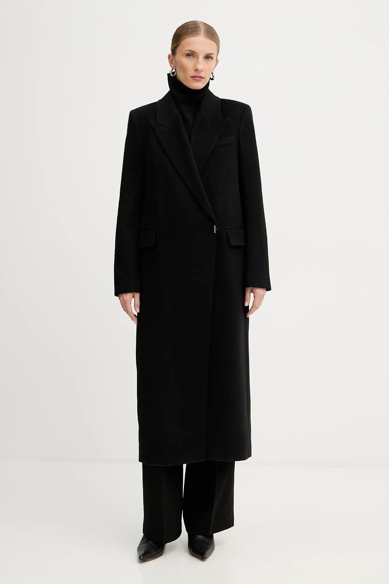 Plašč iz kašmirja BOSS Callafy