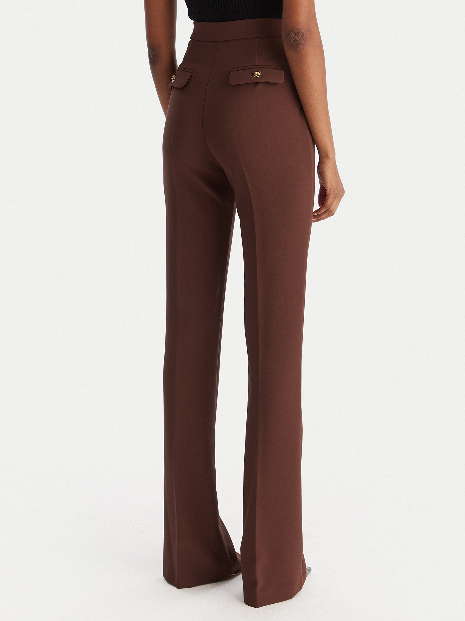 Hlače iz tkanine Elisabetta Franchi