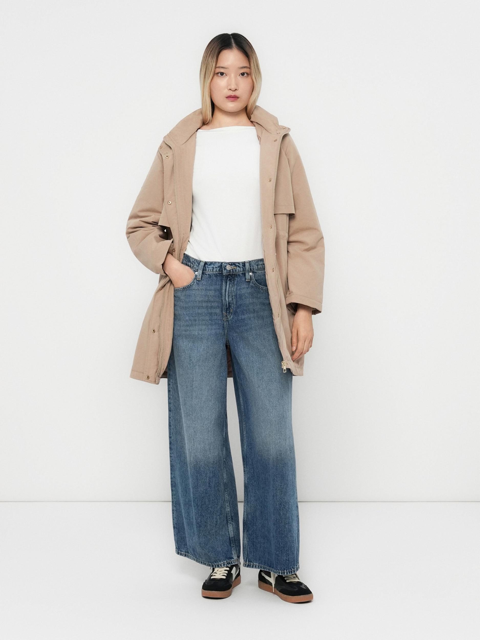 VERO MODA Prehodna jakna 'GAIL' bež