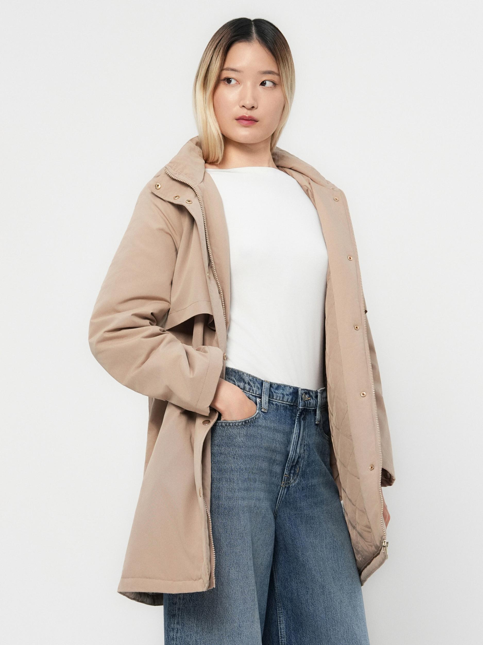 VERO MODA Prehodna jakna 'GAIL' bež