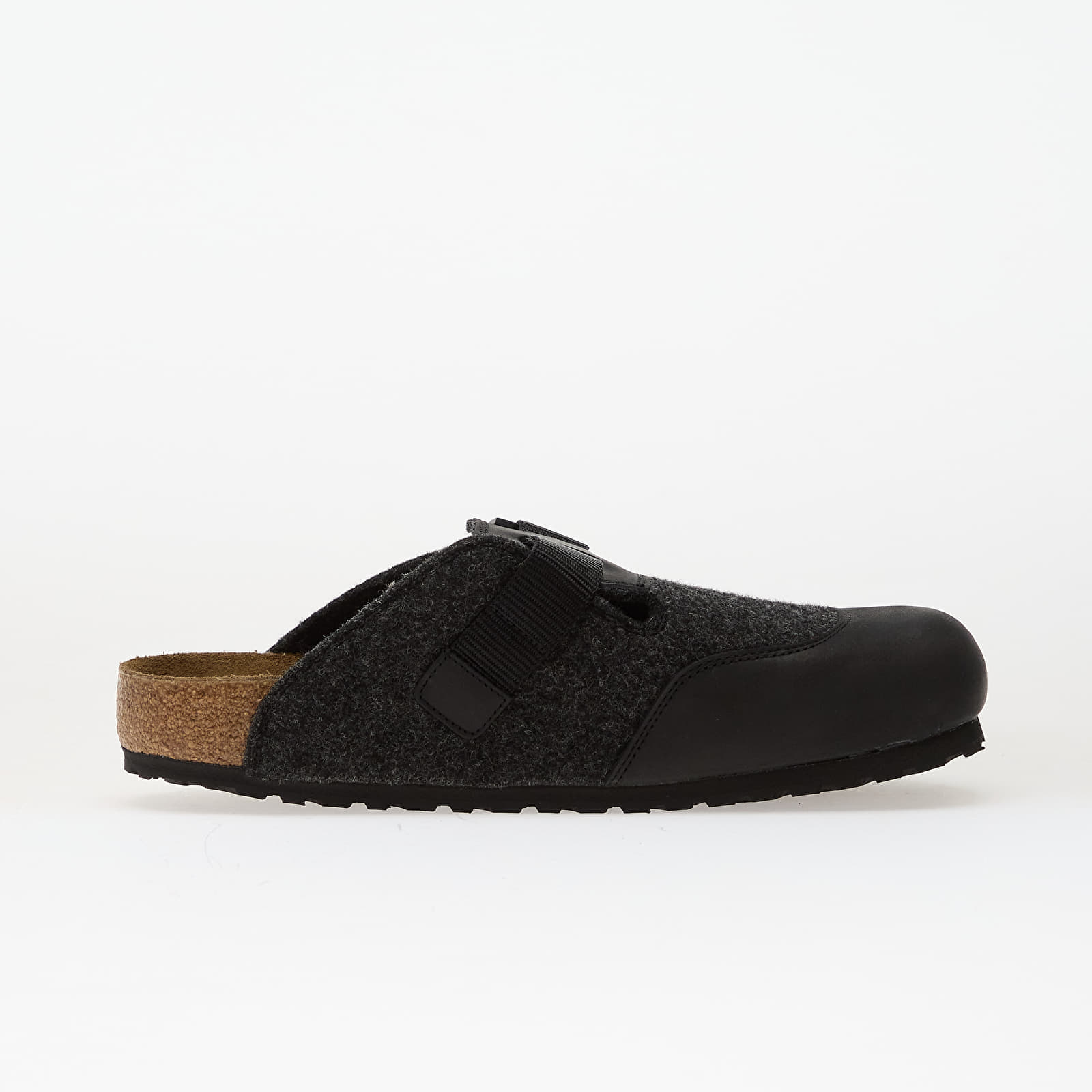 Birkenstock Boston Nova Felt Leather/ Textile/ Felt Anthracite