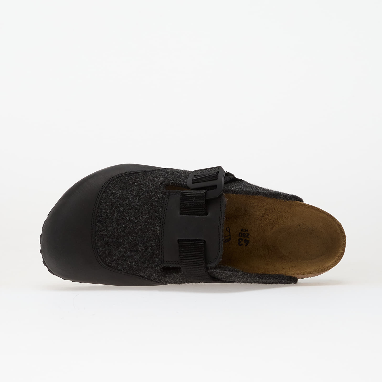 Birkenstock Boston Nova Felt Leather/ Textile/ Felt Anthracite