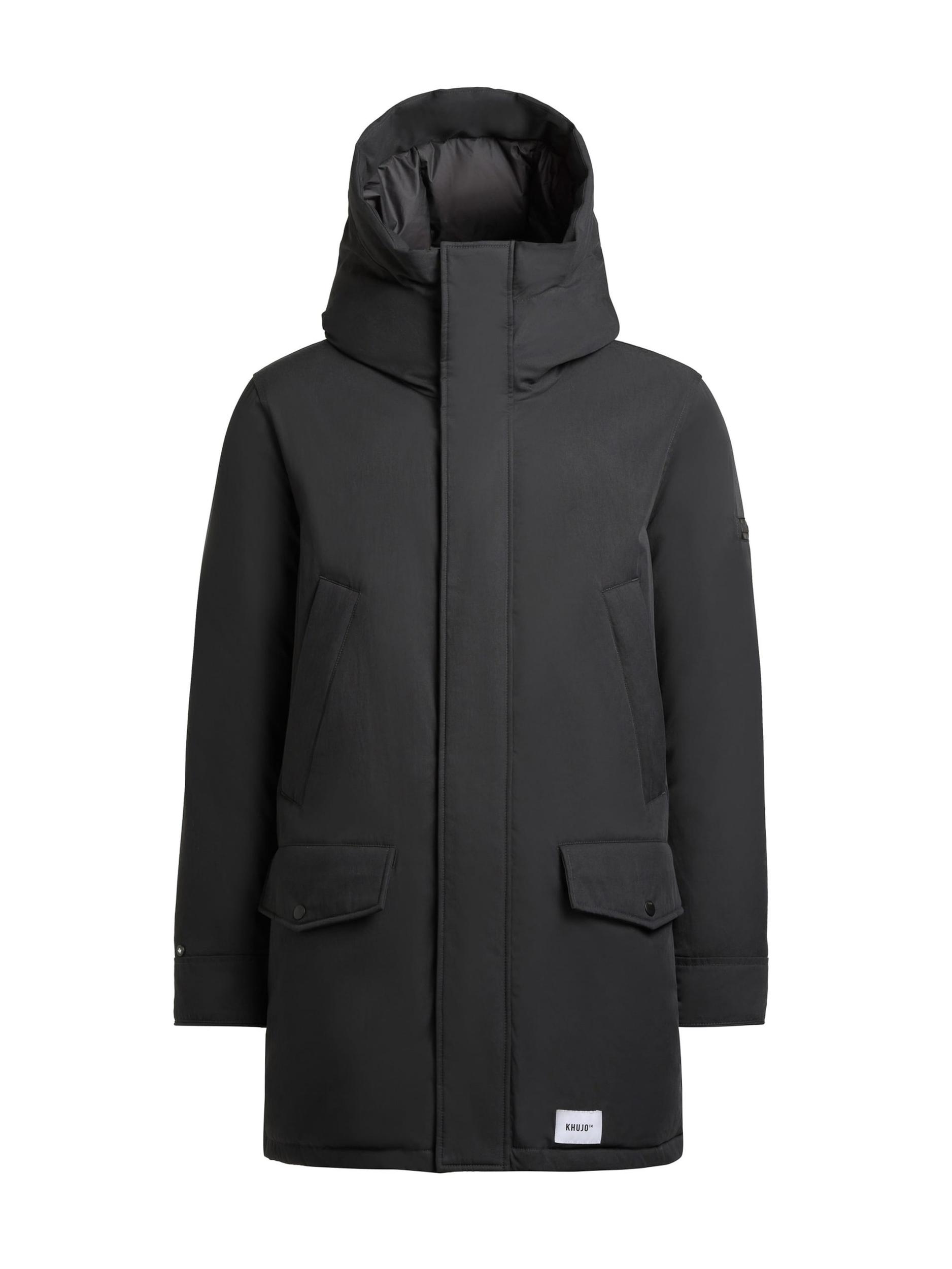 khujo Zimska jakna 'KIRK' siva / temno siva