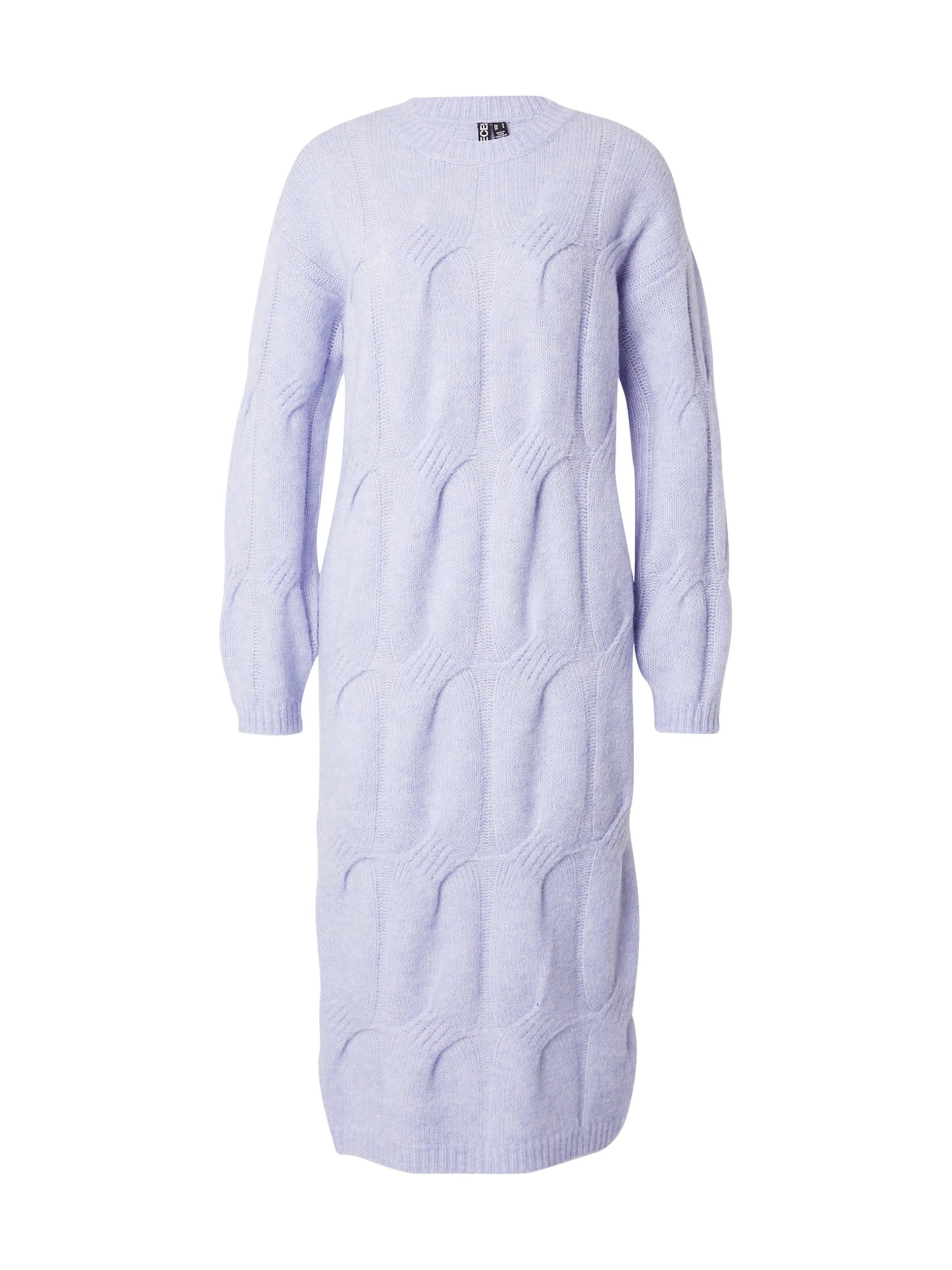 PIECES Pletena obleka 'PCJENNA' modra