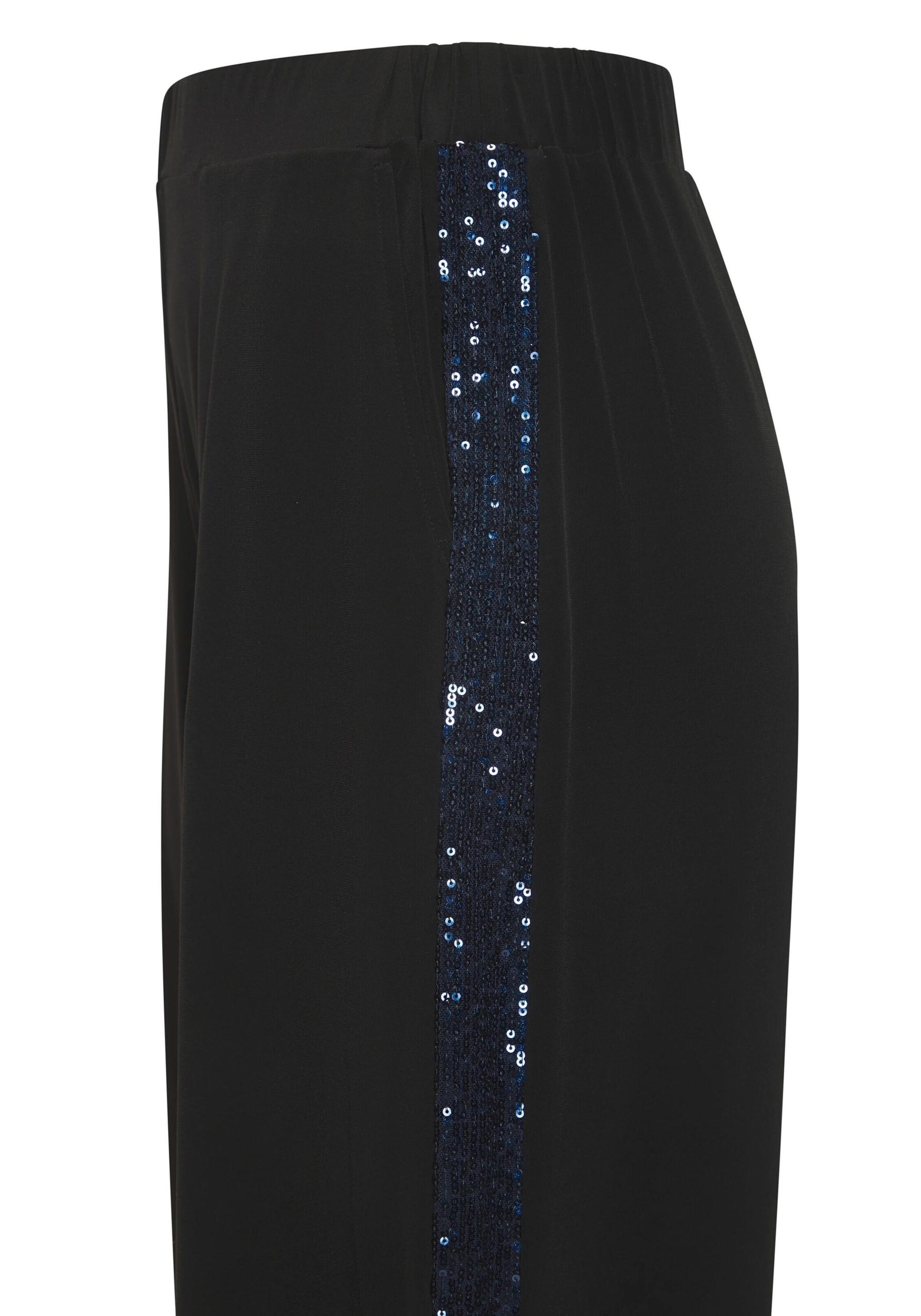 LASCANA Hlače modra / črna