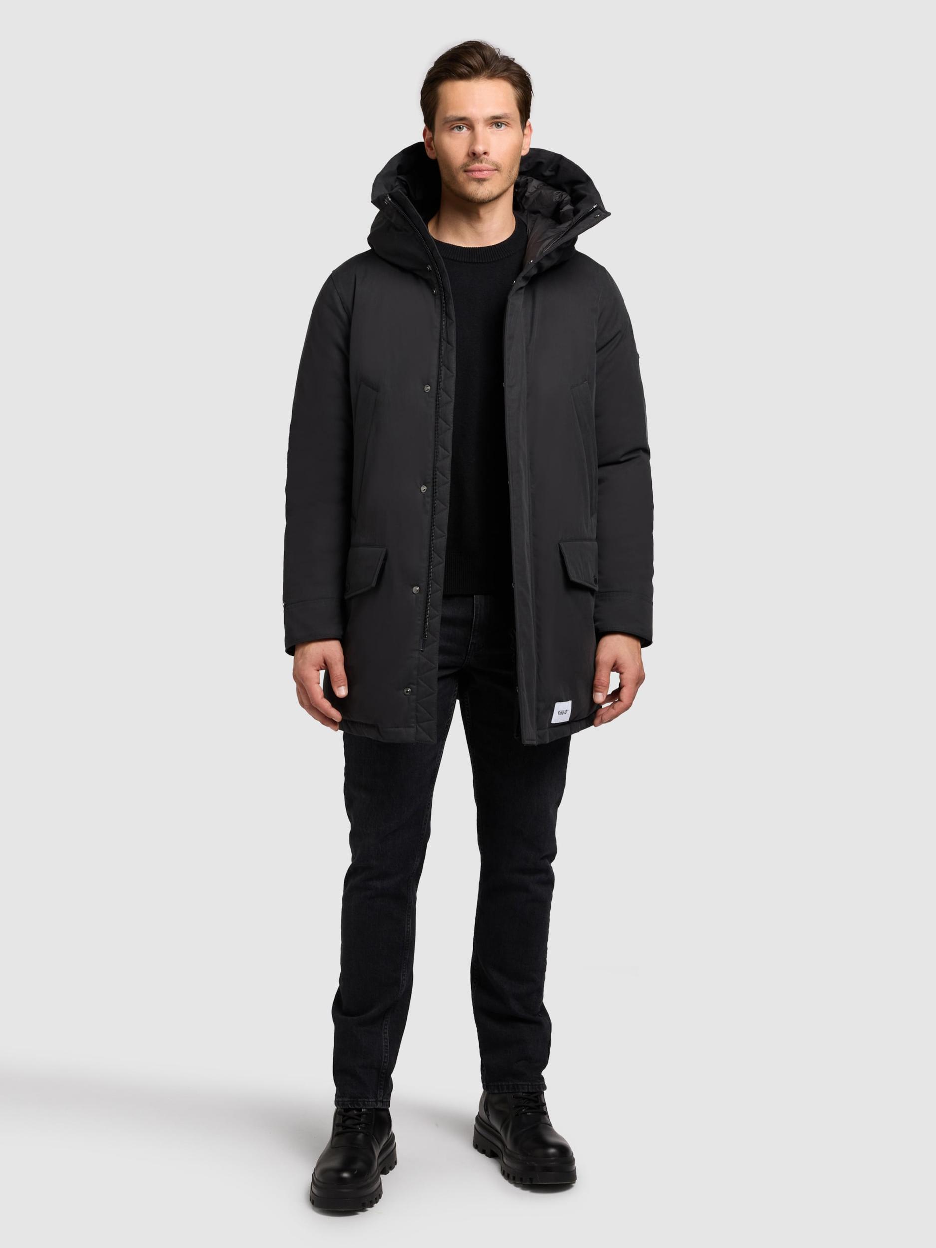 khujo Zimska jakna 'KIRK' siva / temno siva