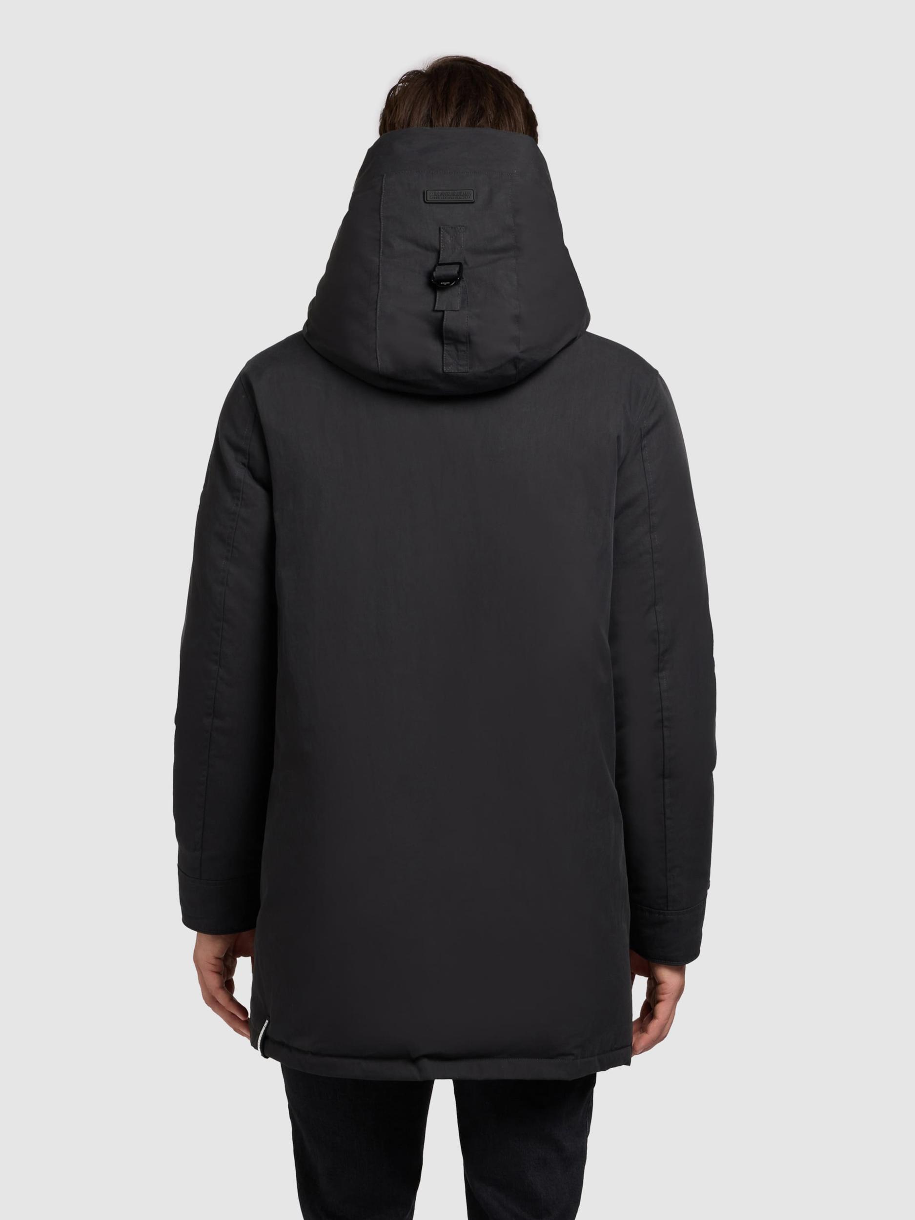 khujo Zimska jakna 'KIRK' siva / temno siva