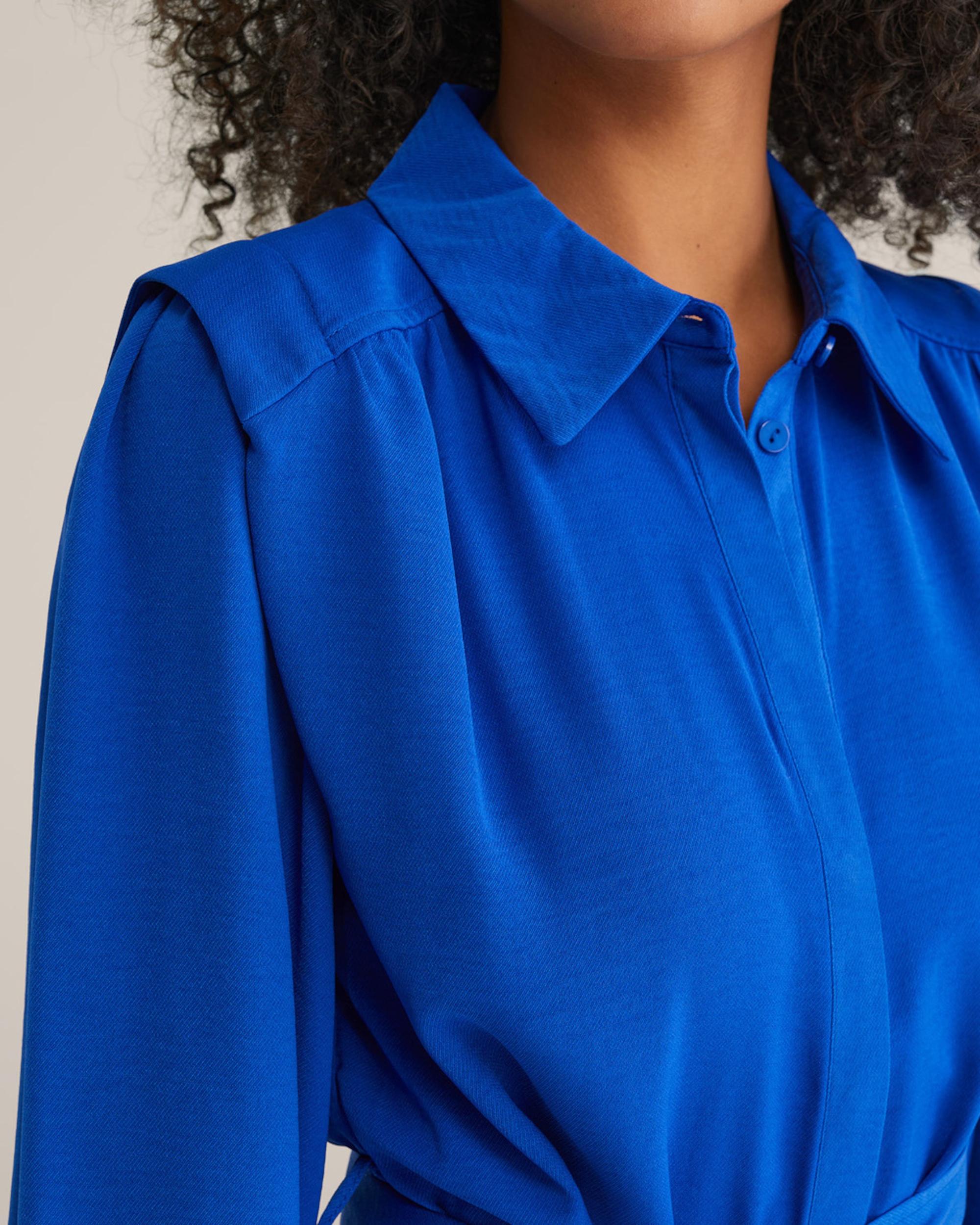 WE Fashion Obleka kobalt modra