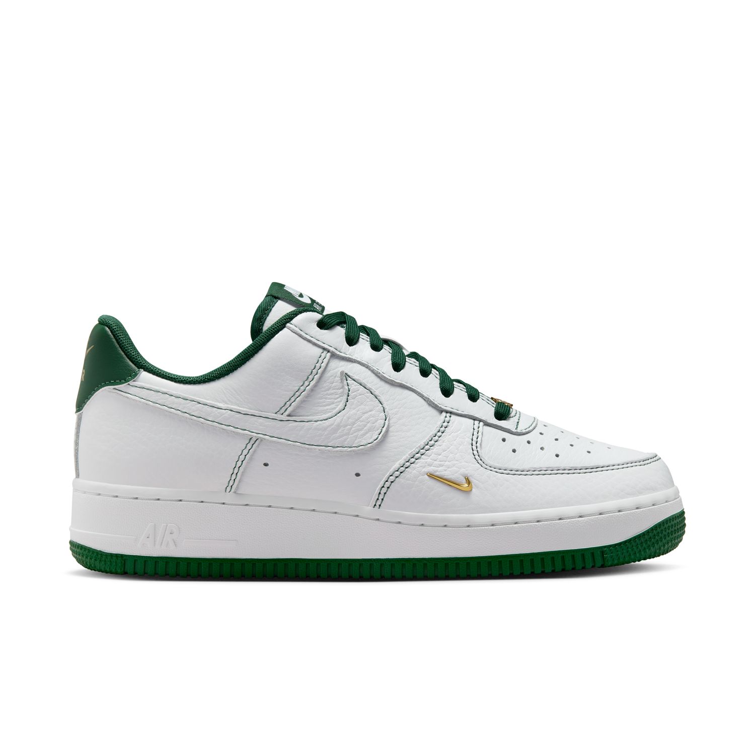 Nike Air Force 1 '07 Mini Jewel "White Gorge Green" Wmns - Ženske - Superge Nike - Bela - IB6543-102