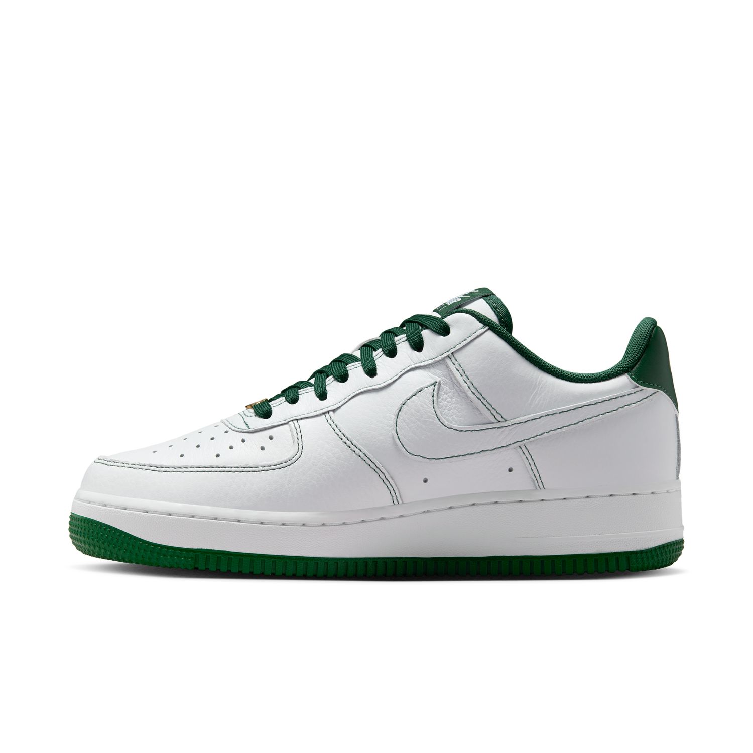 Nike Air Force 1 '07 Mini Jewel "White Gorge Green" Wmns - Ženske - Superge Nike - Bela - IB6543-102