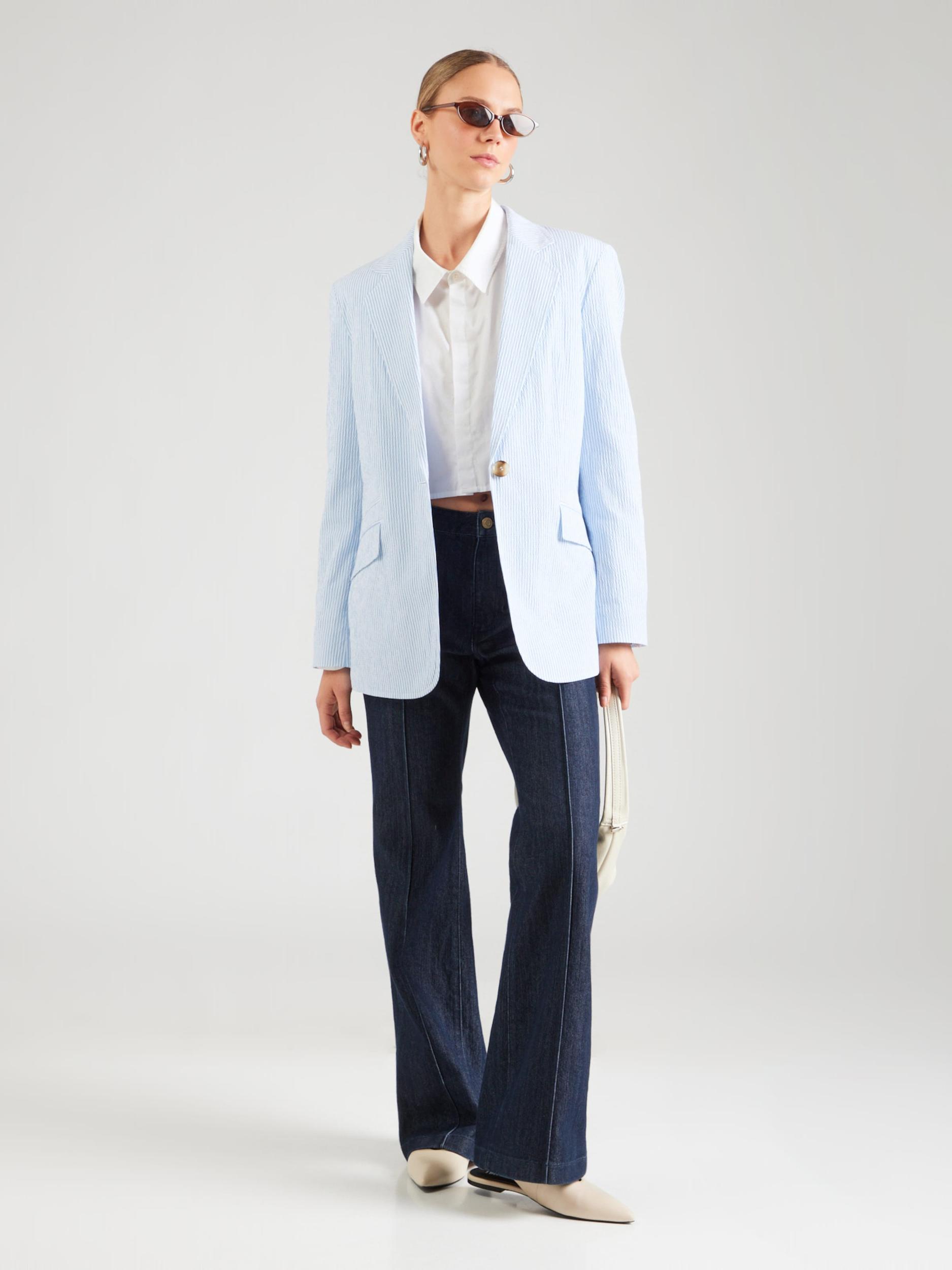 BOSS Blazer 'Jopeta' opal / bela