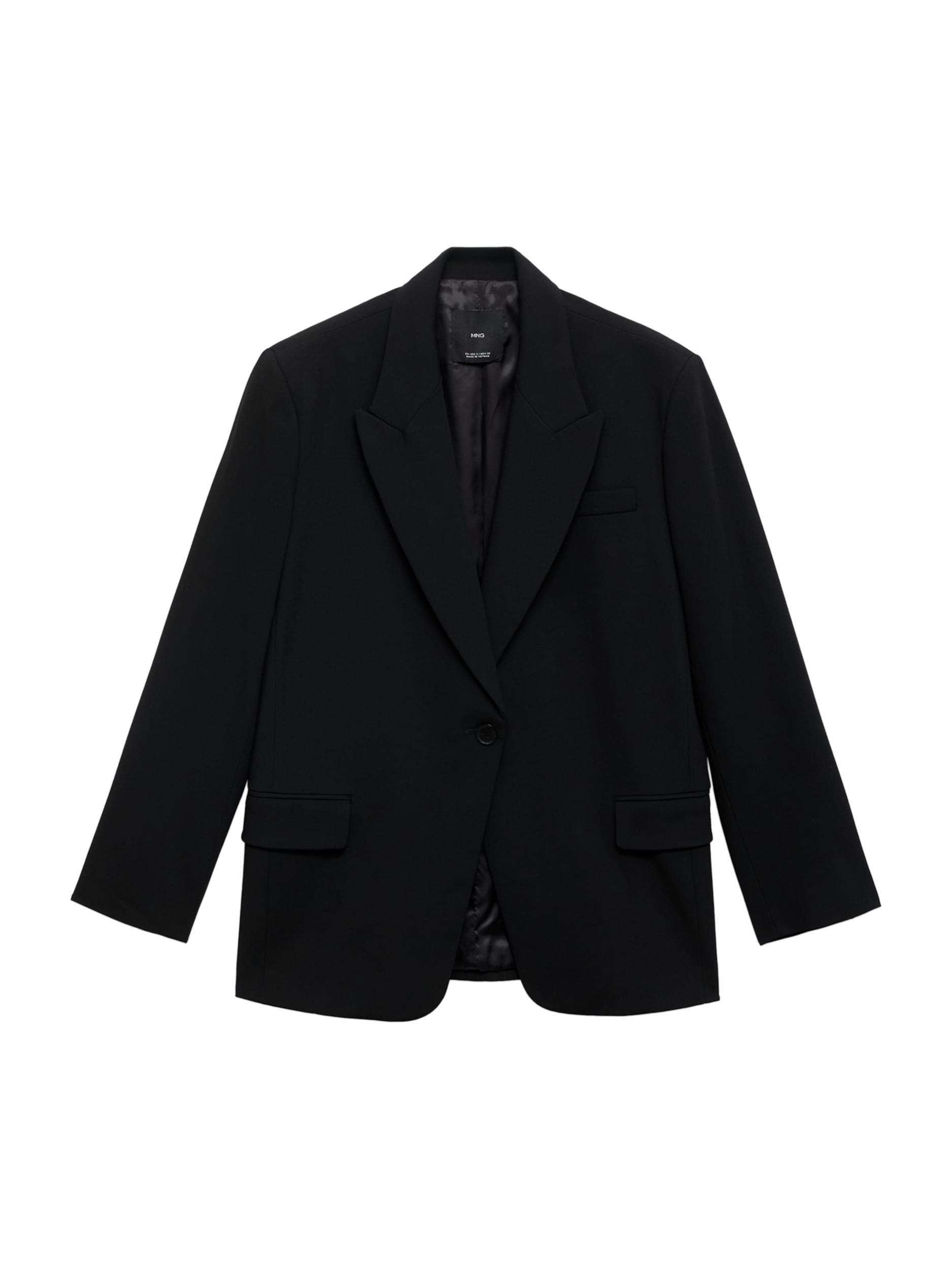 MANGO Blazer 'Upsala' črna