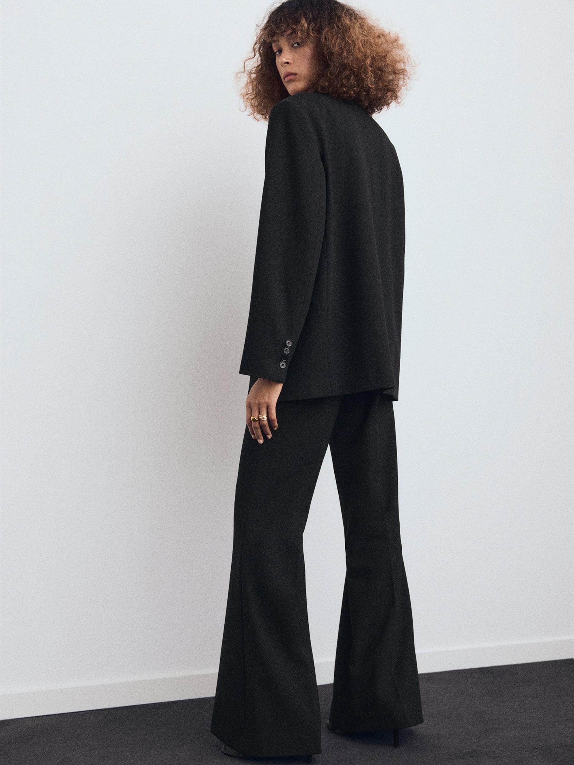 MANGO Blazer 'Upsala' črna