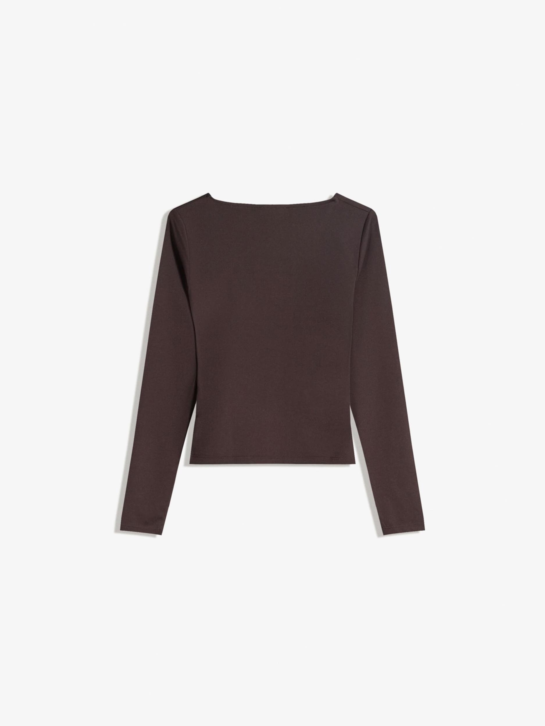 Bershka Majica čokolada