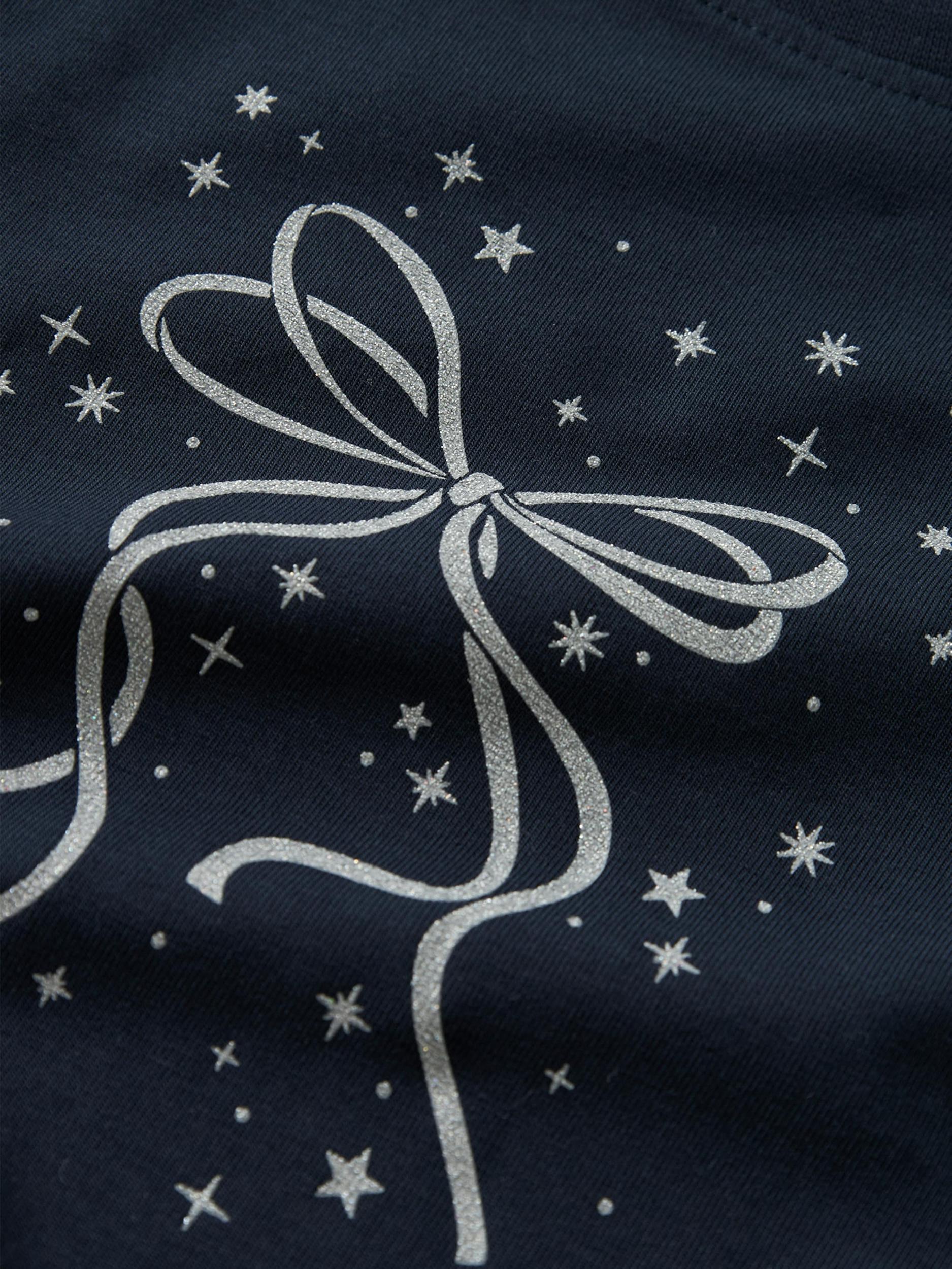 NAME IT Majica 'NMFViparty' nočno modra / bela