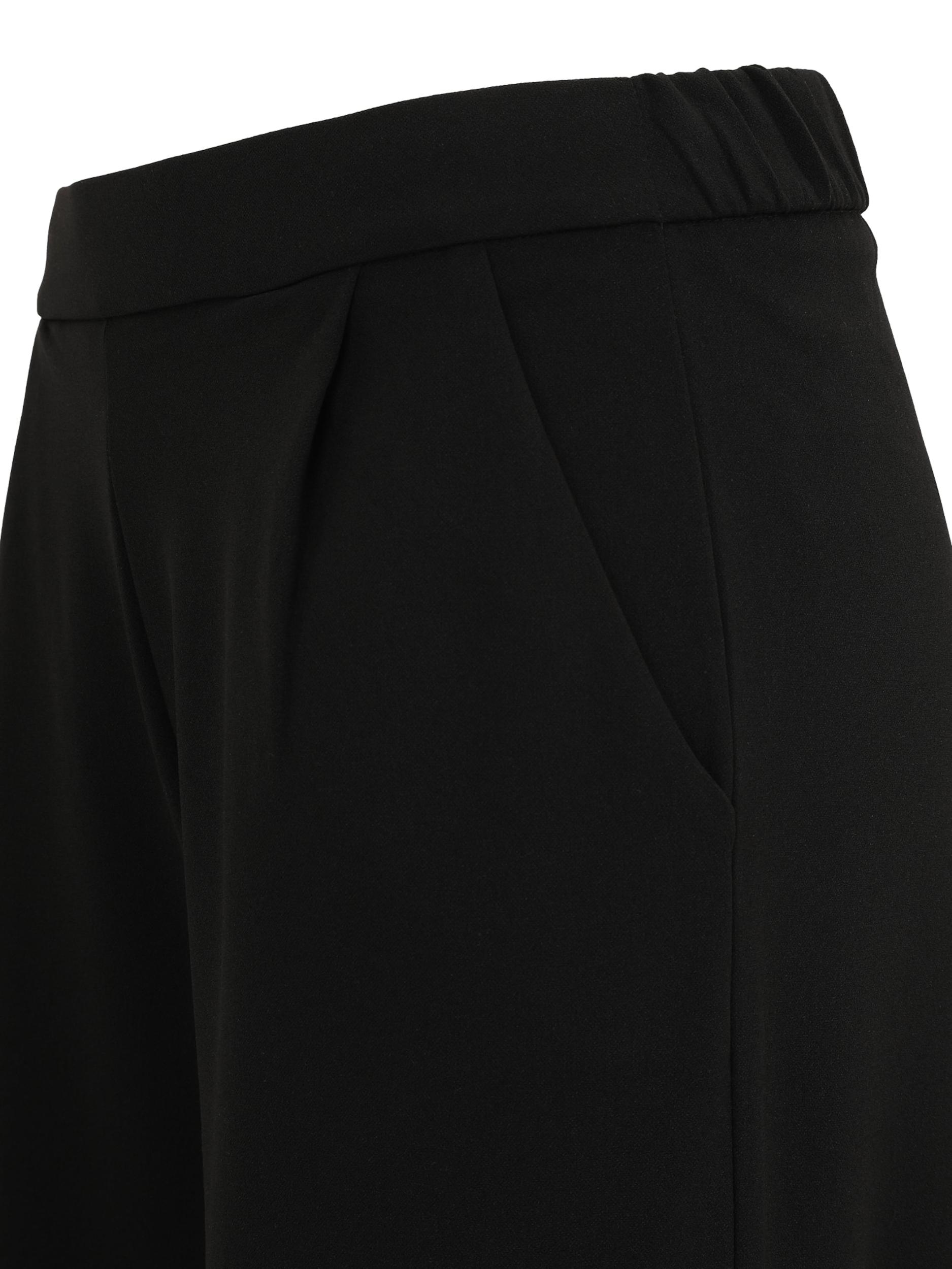 JDY Tall Hlače z naborki 'JDYGEGGO' črna